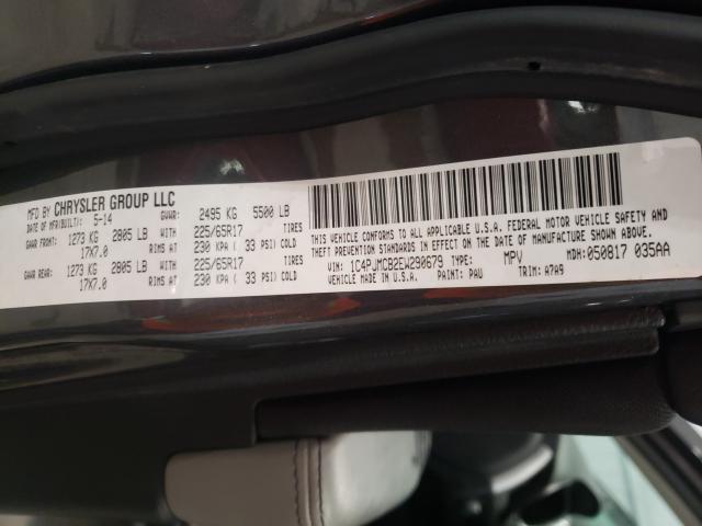 Photo 9 VIN: 1C4PJMCB2EW290679 - JEEP CHEROKEE L 