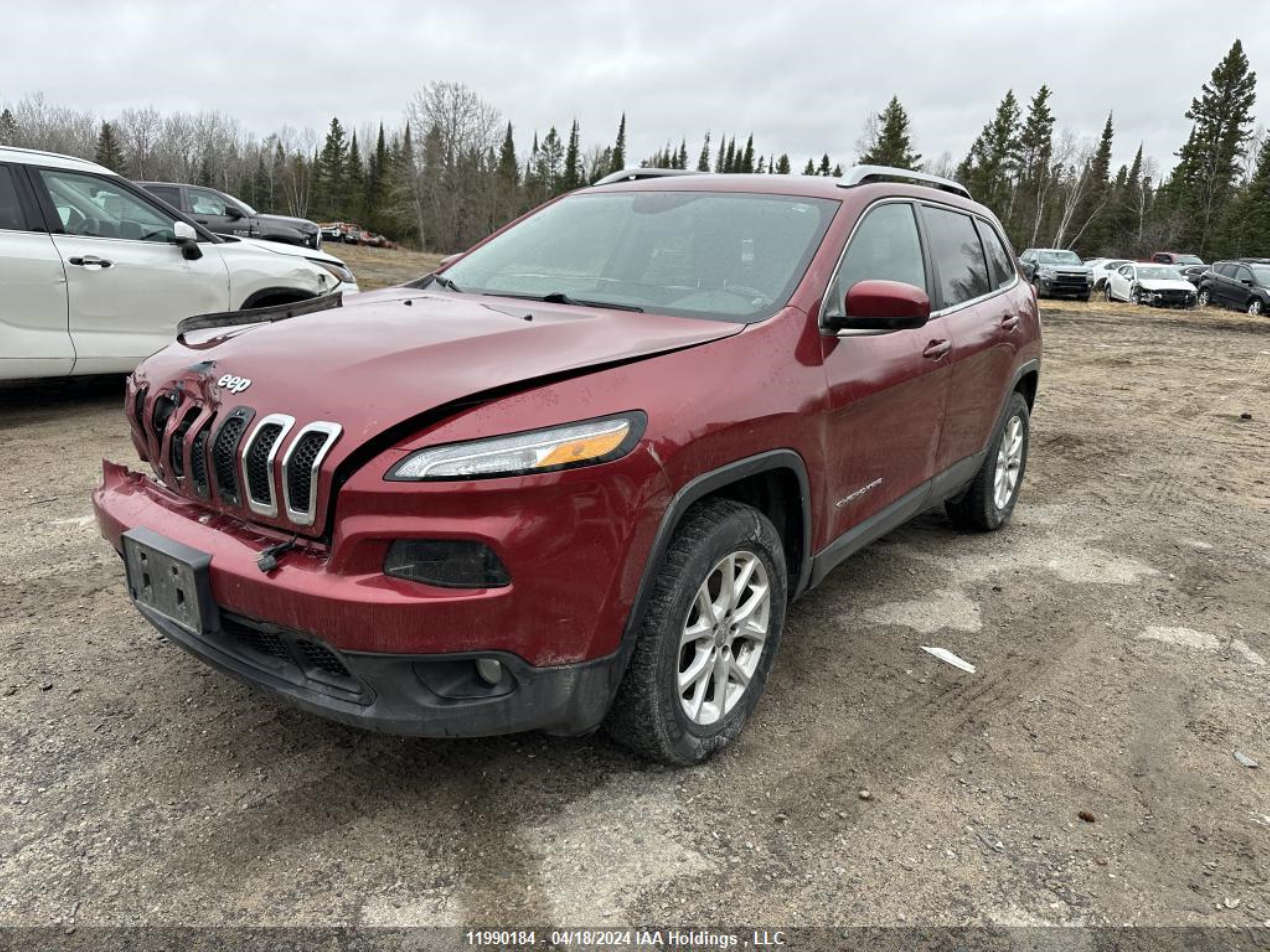 Photo 2 VIN: 1C4PJMCS6HW631215 - JEEP CHEROKEE 