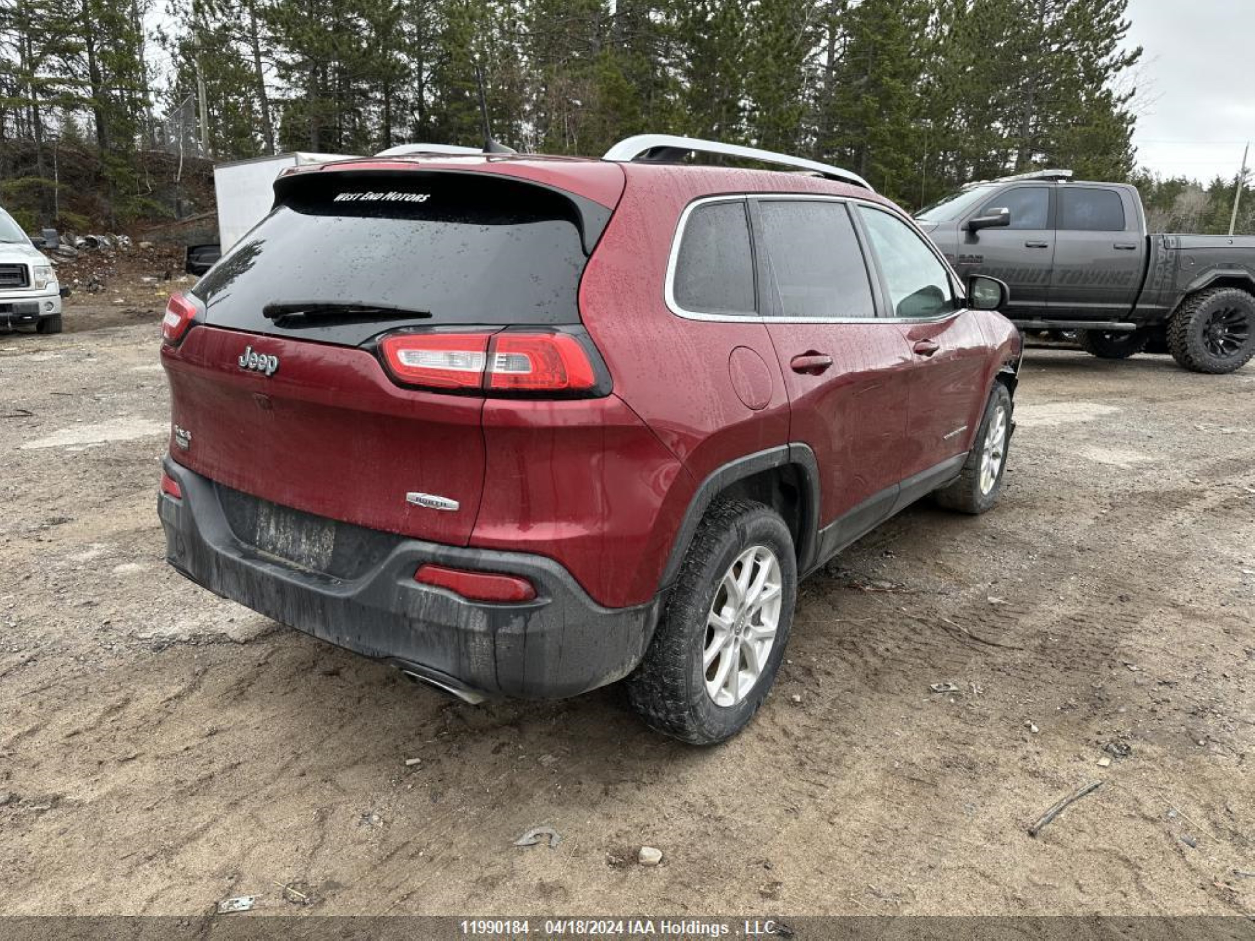 Photo 4 VIN: 1C4PJMCS6HW631215 - JEEP CHEROKEE 