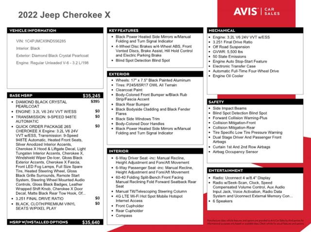 Photo 11 VIN: 1C4PJMCX9ND556285 - JEEP CHEROKEE L 