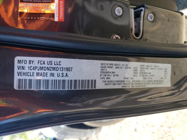 Photo 11 VIN: 1C4PJMDN2MD131907 - JEEP CHEROKEE L 