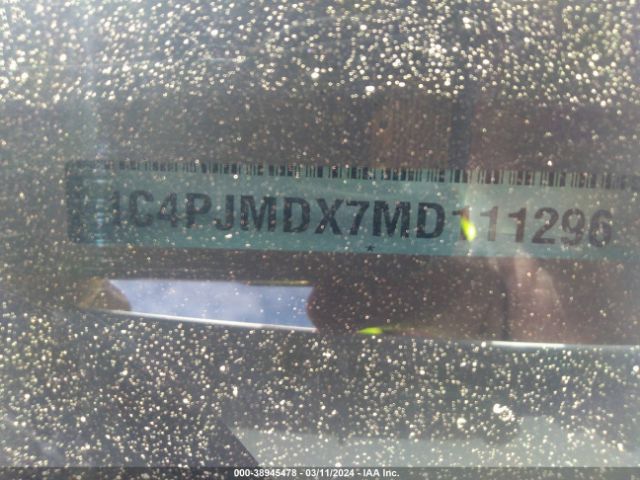 Photo 8 VIN: 1C4PJMDX7MD111296 - JEEP CHEROKEE 