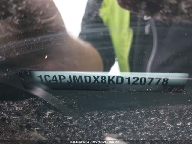 Photo 8 VIN: 1C4PJMDX8KD120778 - JEEP CHEROKEE 