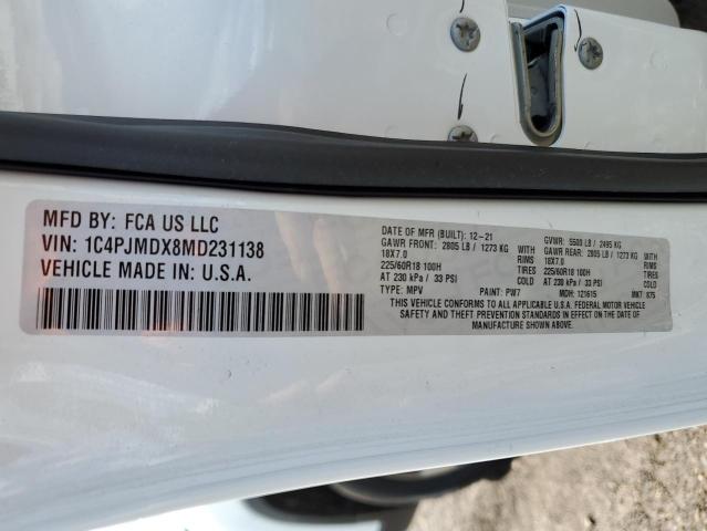 Photo 9 VIN: 1C4PJMDX8MD231138 - JEEP CHEROKEE L 