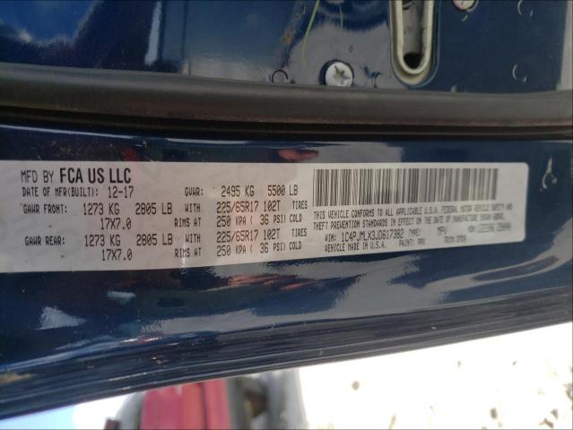 Photo 9 VIN: 1C4PJMLX3JD617382 - JEEP GRAND CHER 