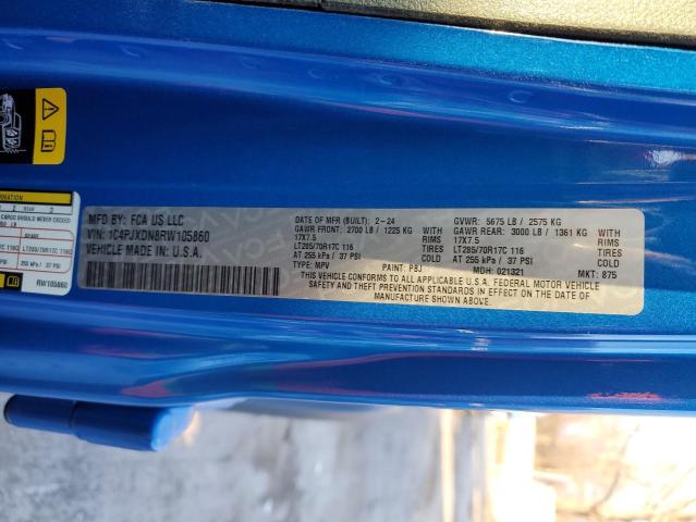 Photo 12 VIN: 1C4PJXDN8RW105860 - JEEP WRANGLER S 