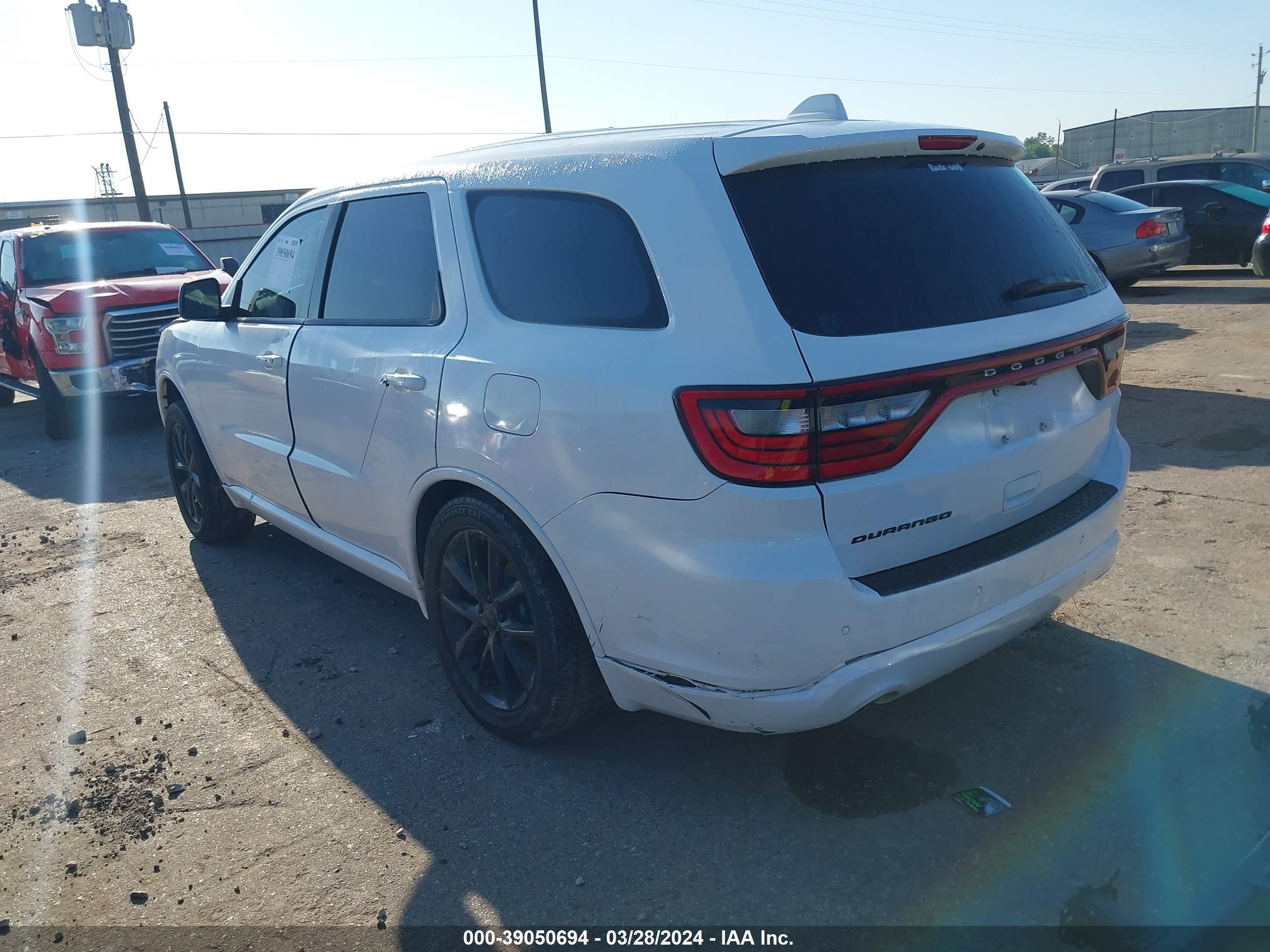 Photo 2 VIN: 1C4RDHAG3HC960509 - DODGE DURANGO 