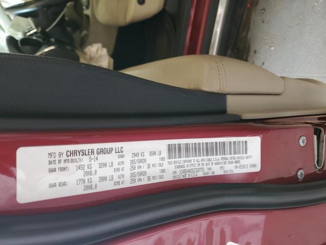 Photo 12 VIN: 1C4RDHAG5EC537751 - DODGE DURANGO SX 