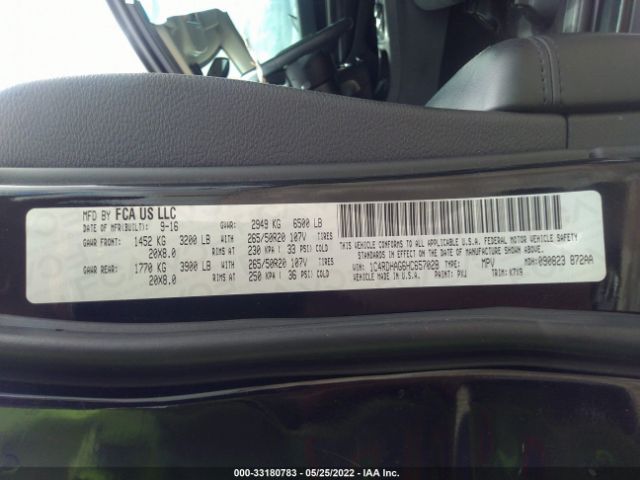 Photo 8 VIN: 1C4RDHAG6HC657028 - DODGE DURANGO 