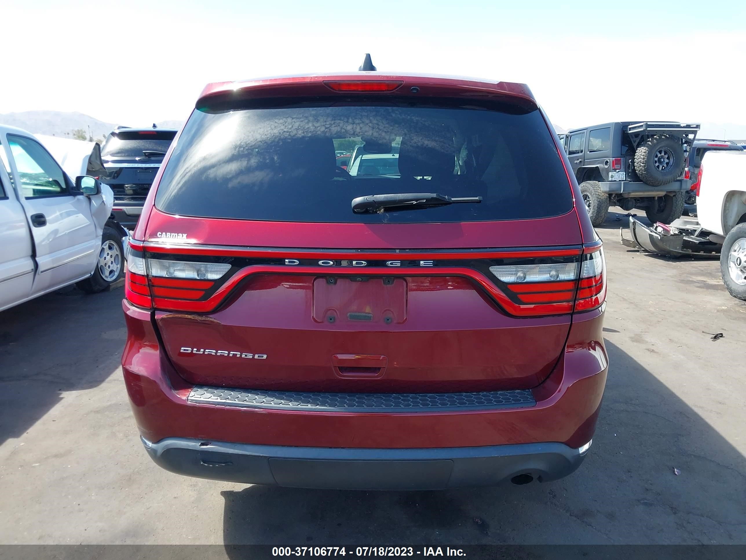 Photo 15 VIN: 1C4RDHAG7LC161468 - DODGE DURANGO 