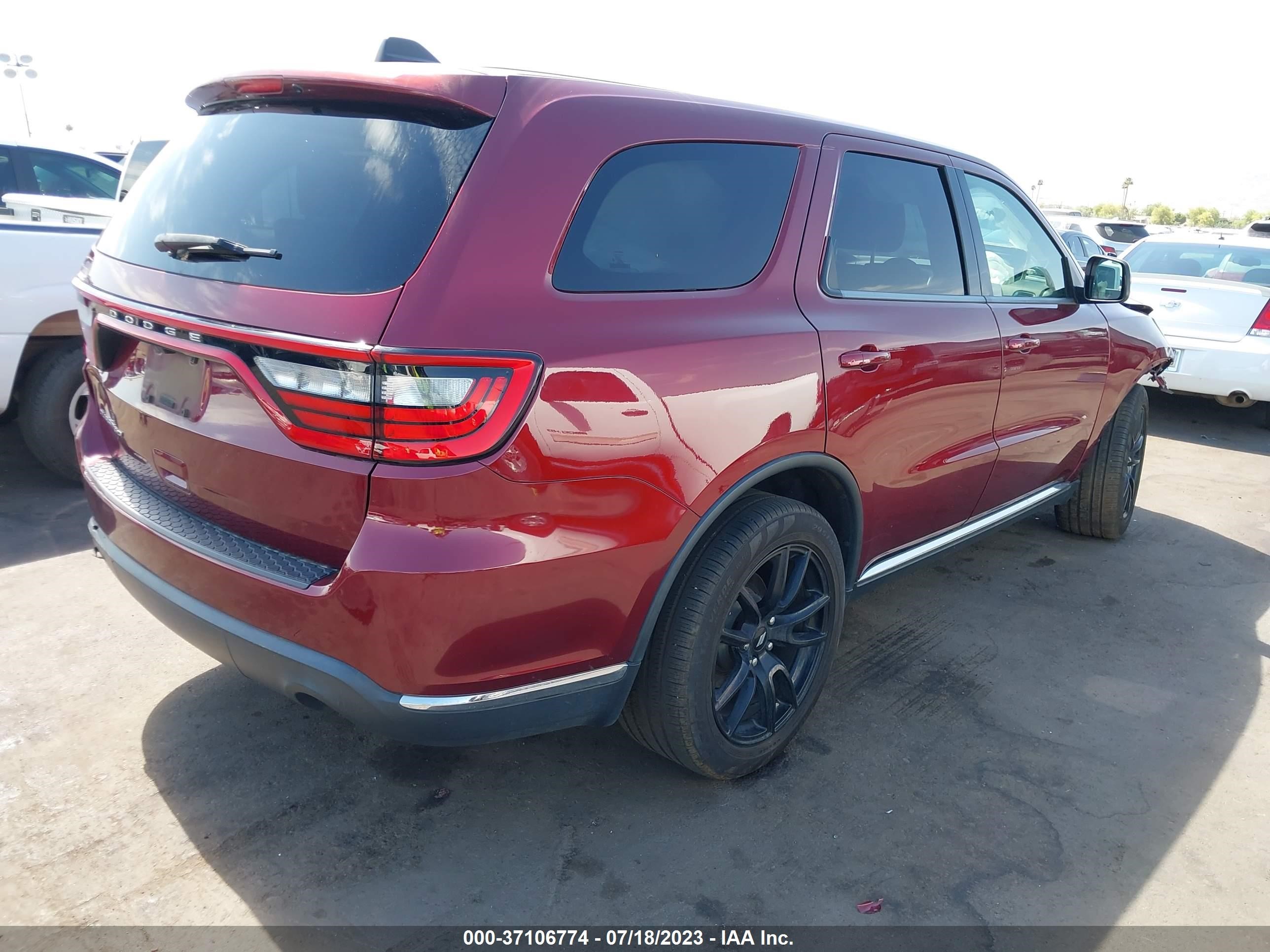 Photo 3 VIN: 1C4RDHAG7LC161468 - DODGE DURANGO 