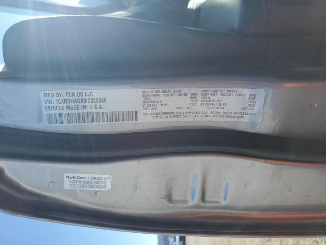 Photo 13 VIN: 1C4RDHAG8MC825049 - DODGE DURANGO 