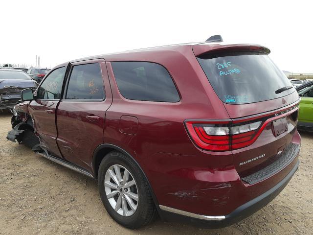 Photo 2 VIN: 1C4RDHAG9KC559344 - DODGE DURANGO SX 