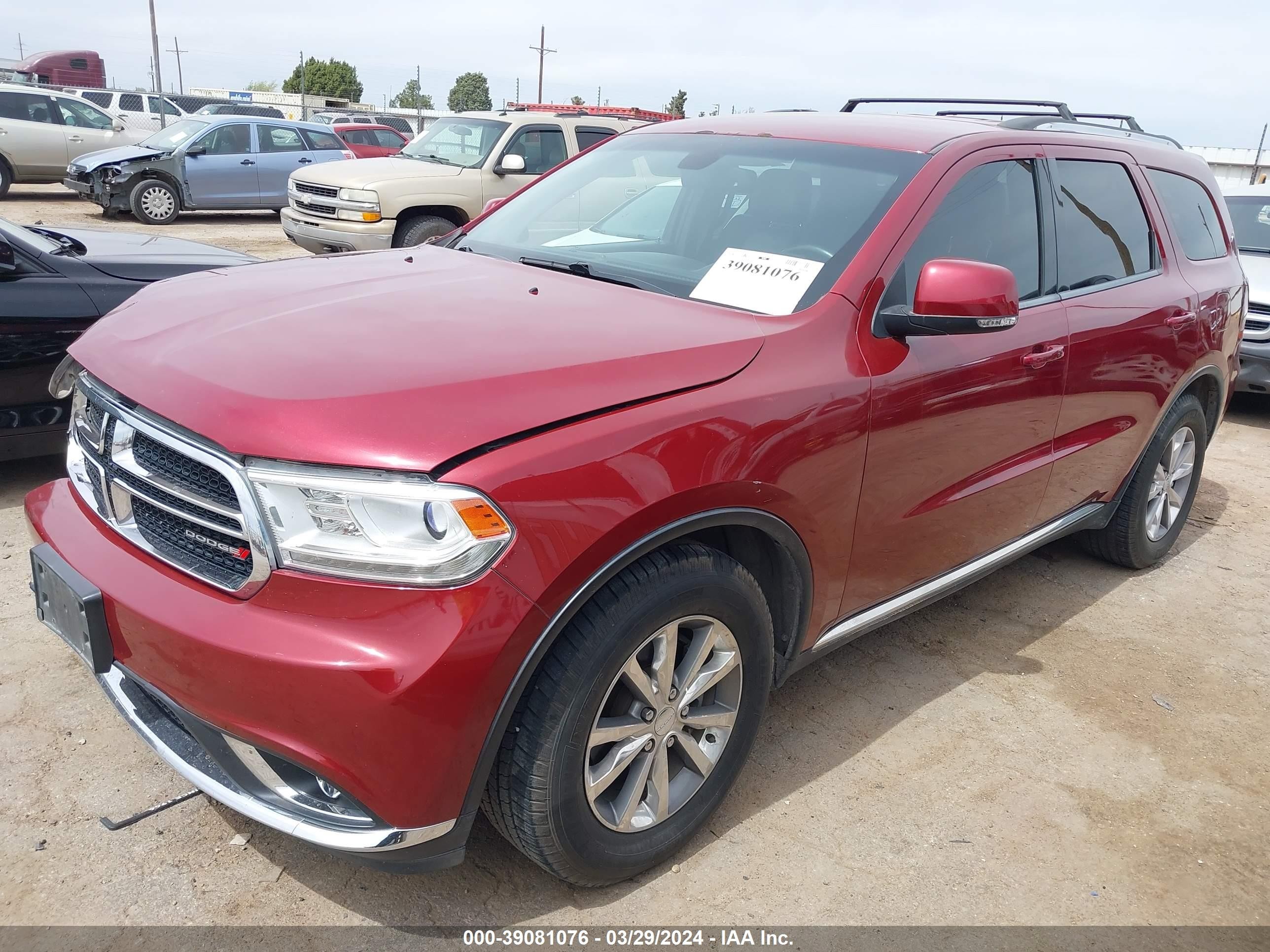 Photo 1 VIN: 1C4RDHDG1EC382949 - DODGE DURANGO 