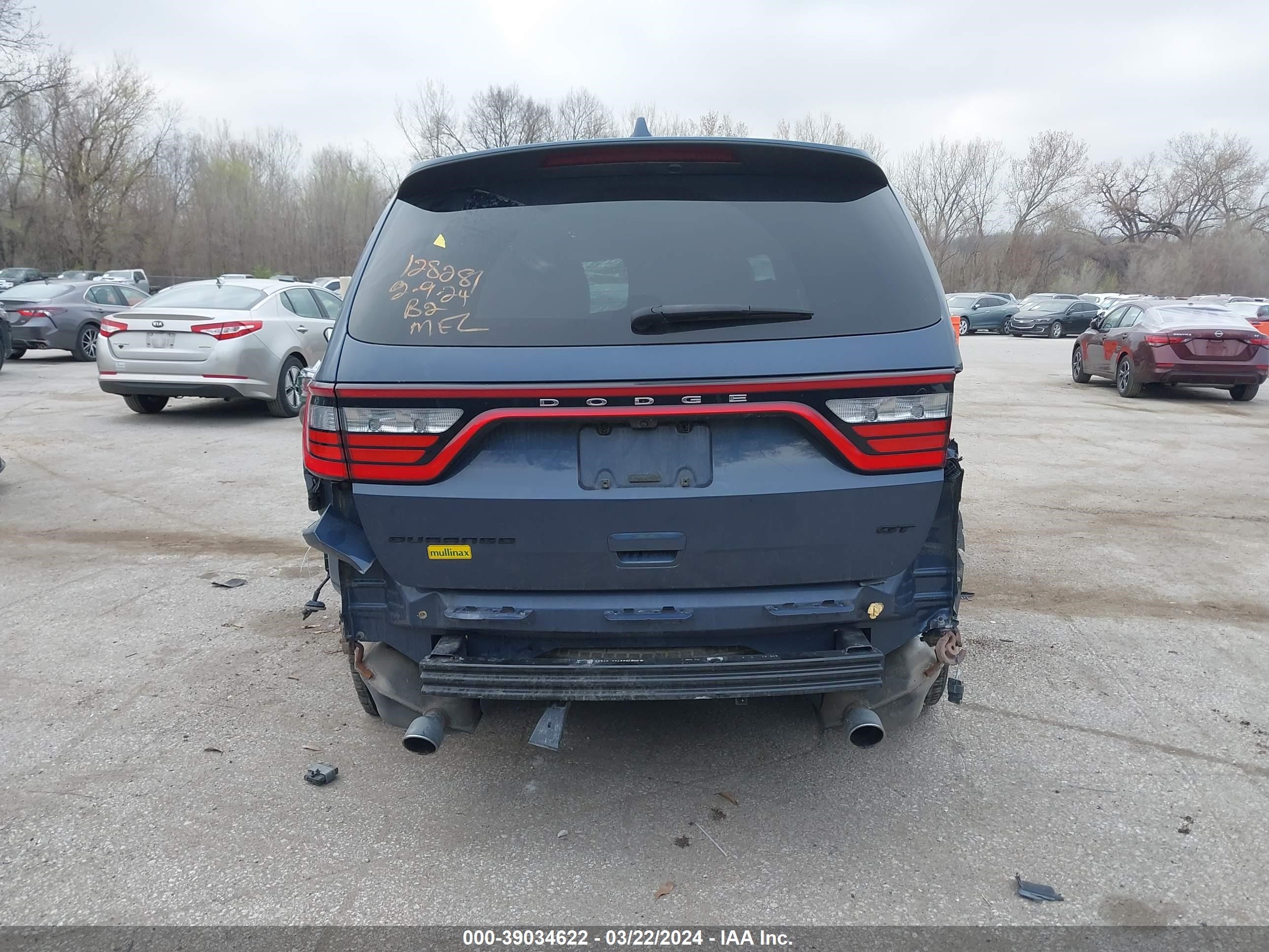 Photo 15 VIN: 1C4RDHDG4MC661455 - DODGE DURANGO 