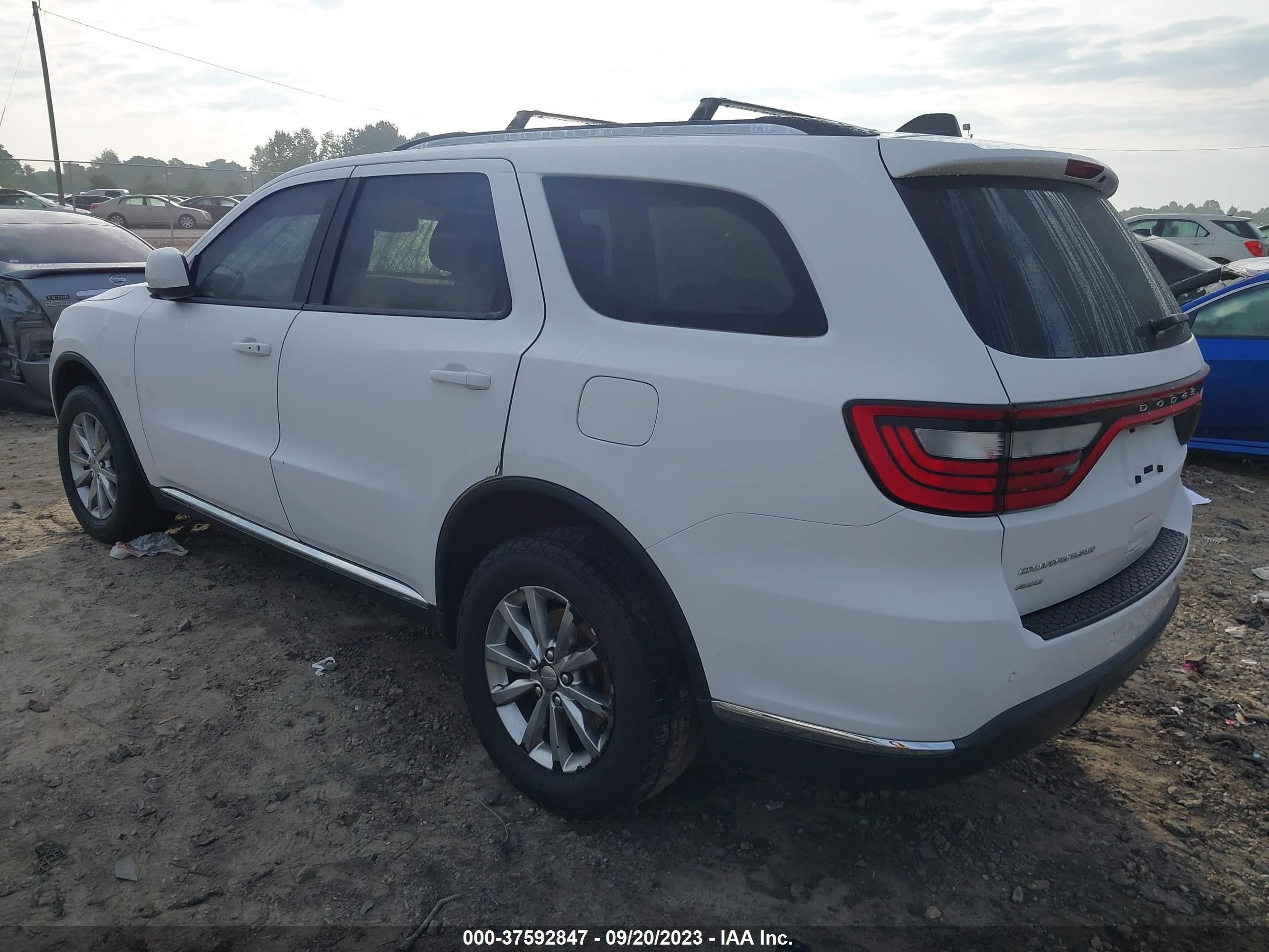 Photo 2 VIN: 1C4RDJAG1HC601084 - DODGE DURANGO 