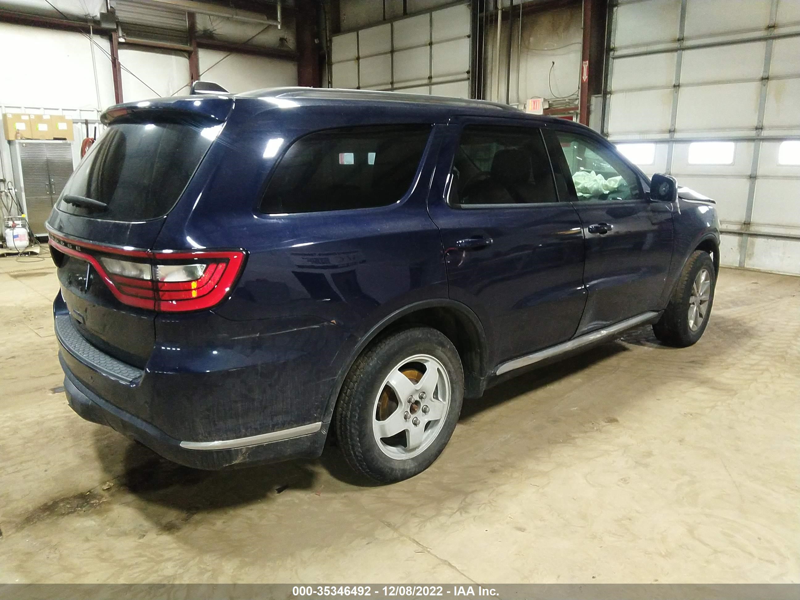 Photo 3 VIN: 1C4RDJAG1HC601442 - DODGE DURANGO 