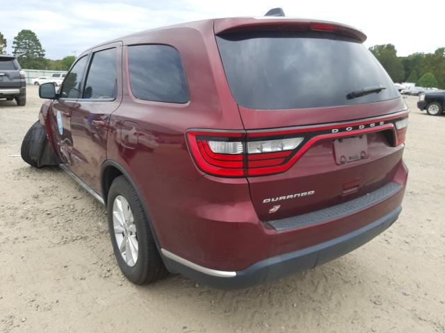 Photo 2 VIN: 1C4RDJAG1KC806850 - DODGE DURANGO SX 