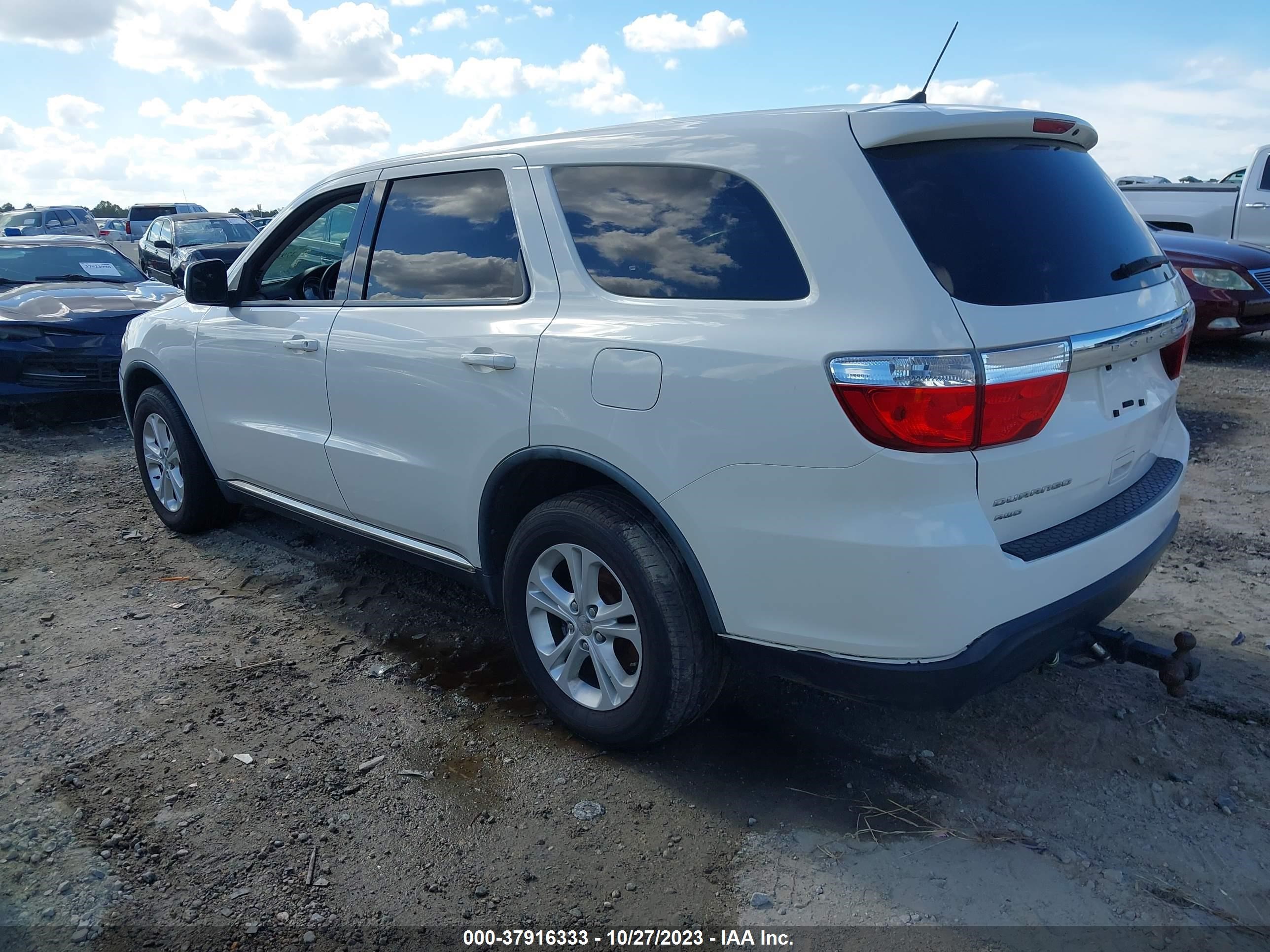 Photo 2 VIN: 1C4RDJAG4CC207149 - DODGE DURANGO 