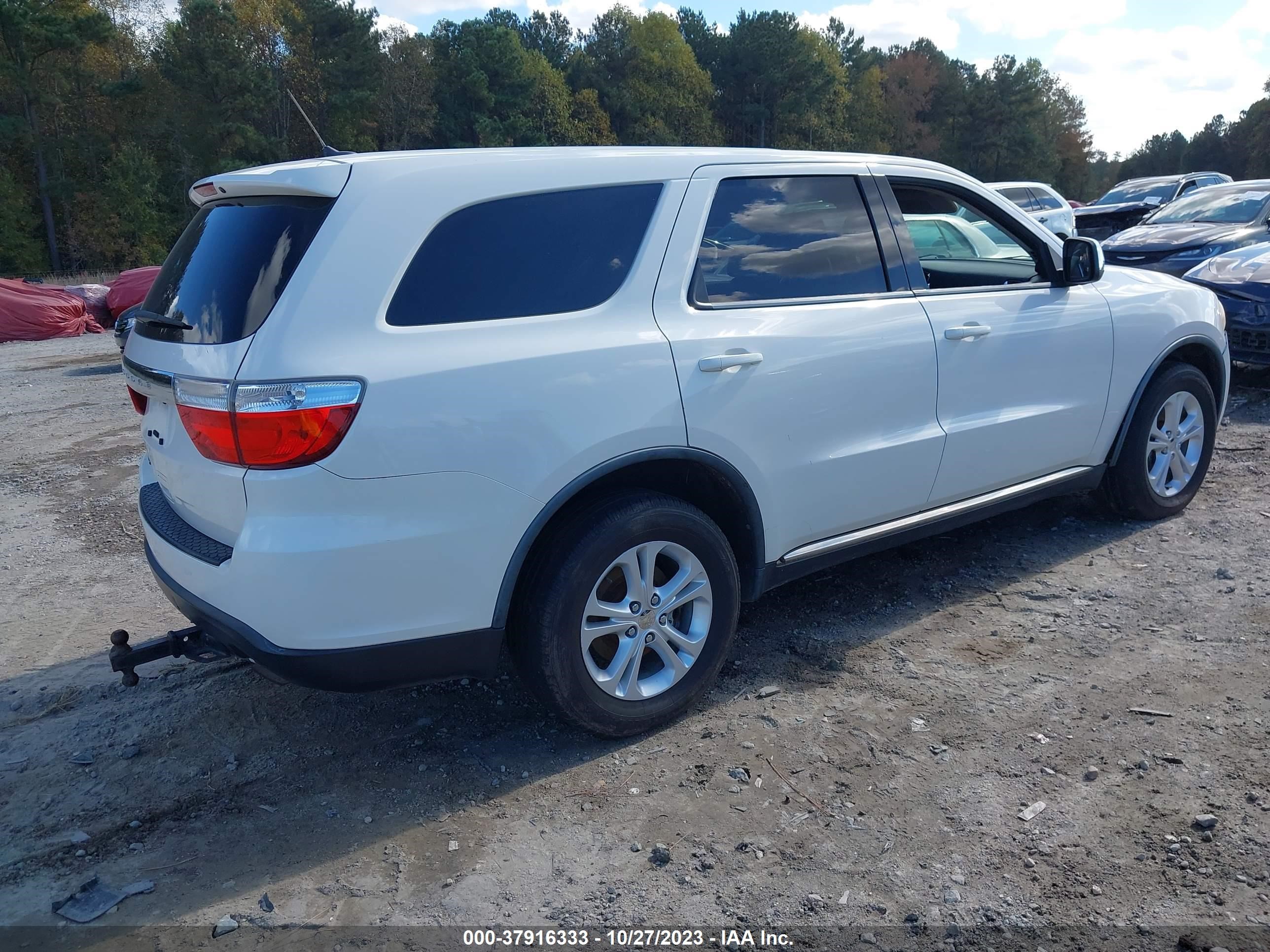 Photo 3 VIN: 1C4RDJAG4CC207149 - DODGE DURANGO 