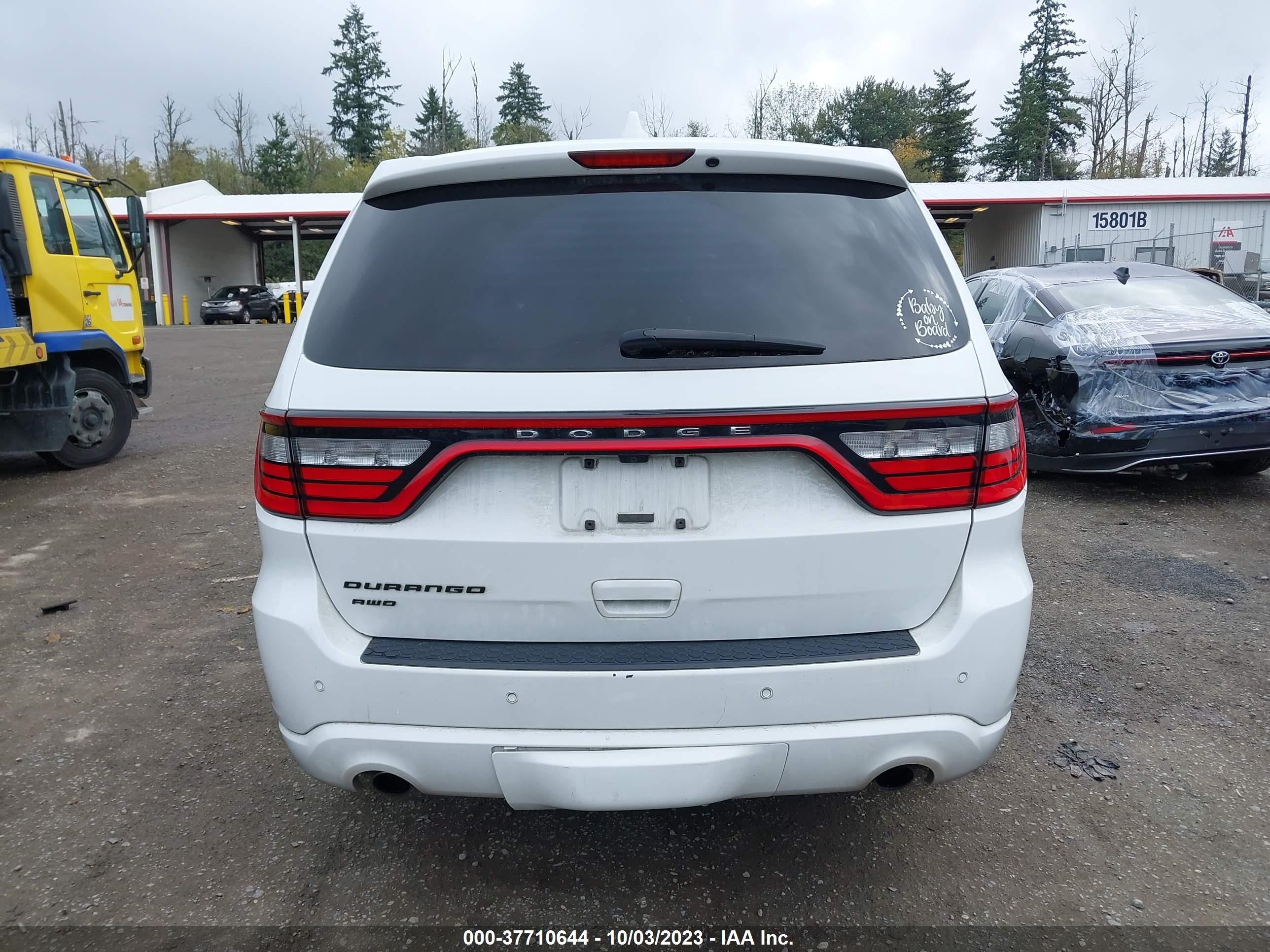 Photo 15 VIN: 1C4RDJAG5GC475505 - DODGE DURANGO 