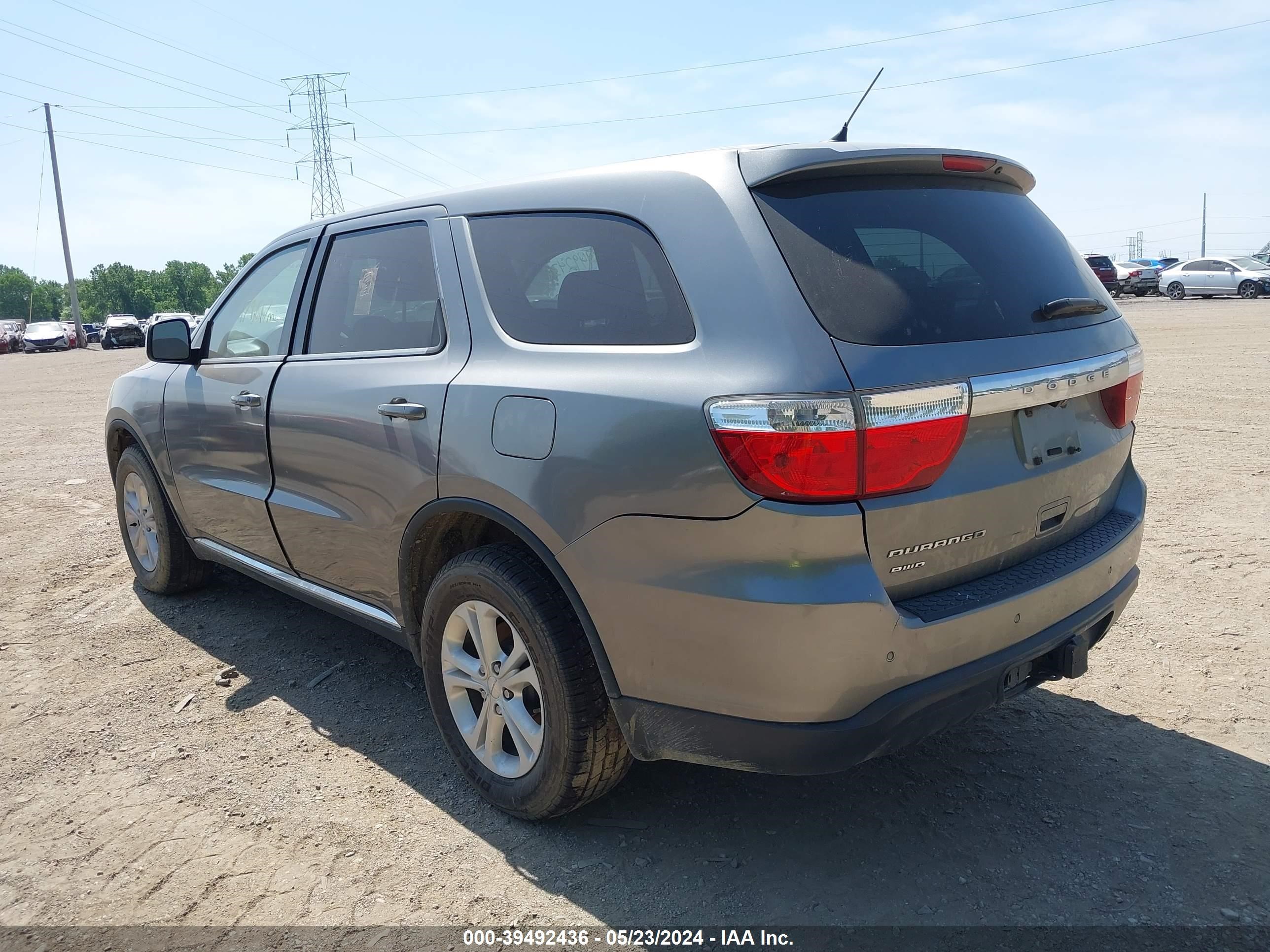 Photo 2 VIN: 1C4RDJAG8DC540410 - DODGE DURANGO 