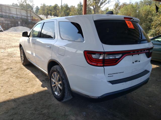 Photo 2 VIN: 1C4RDJAG8HC929053 - DODGE DURANGO SX 