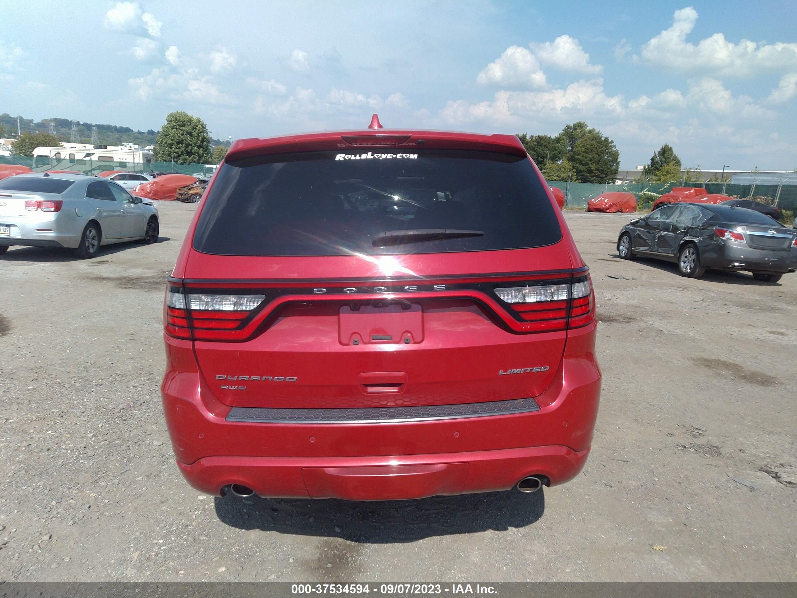 Photo 15 VIN: 1C4RDJDG0FC163456 - DODGE DURANGO 