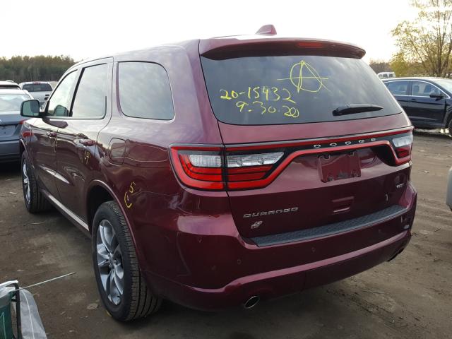 Photo 2 VIN: 1C4RDJDG1LC321072 - DODGE DURANGO GT 