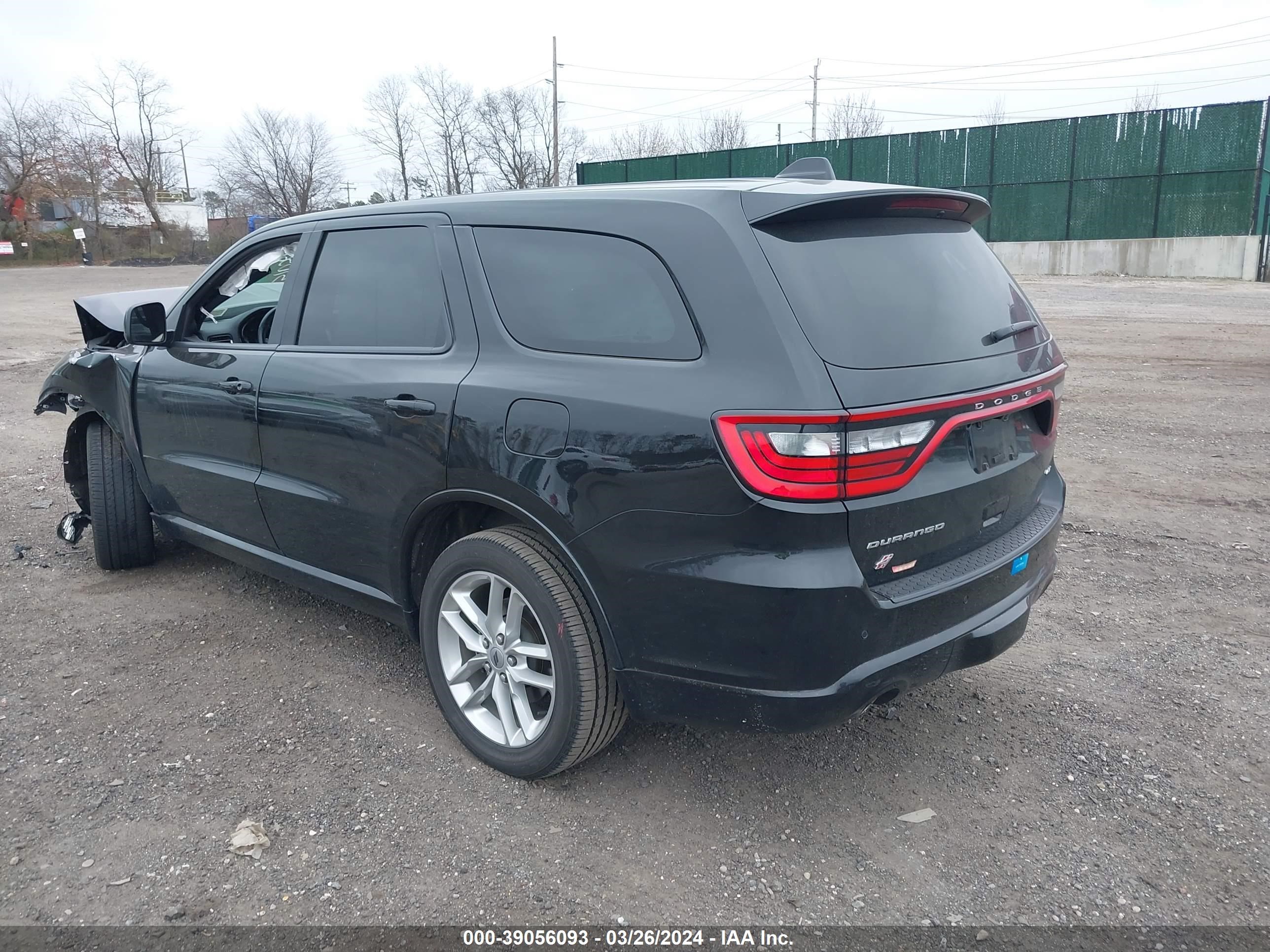 Photo 2 VIN: 1C4RDJDG6NC105334 - DODGE DURANGO 