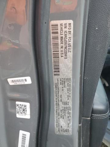 Photo 12 VIN: 1C4RDJDG7NC220413 - DODGE DURANGO GT 