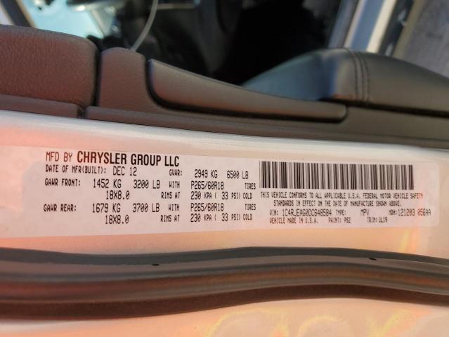 Photo 13 VIN: 1C4RJEAG0DC648584 - JEEP GRAND CHER 