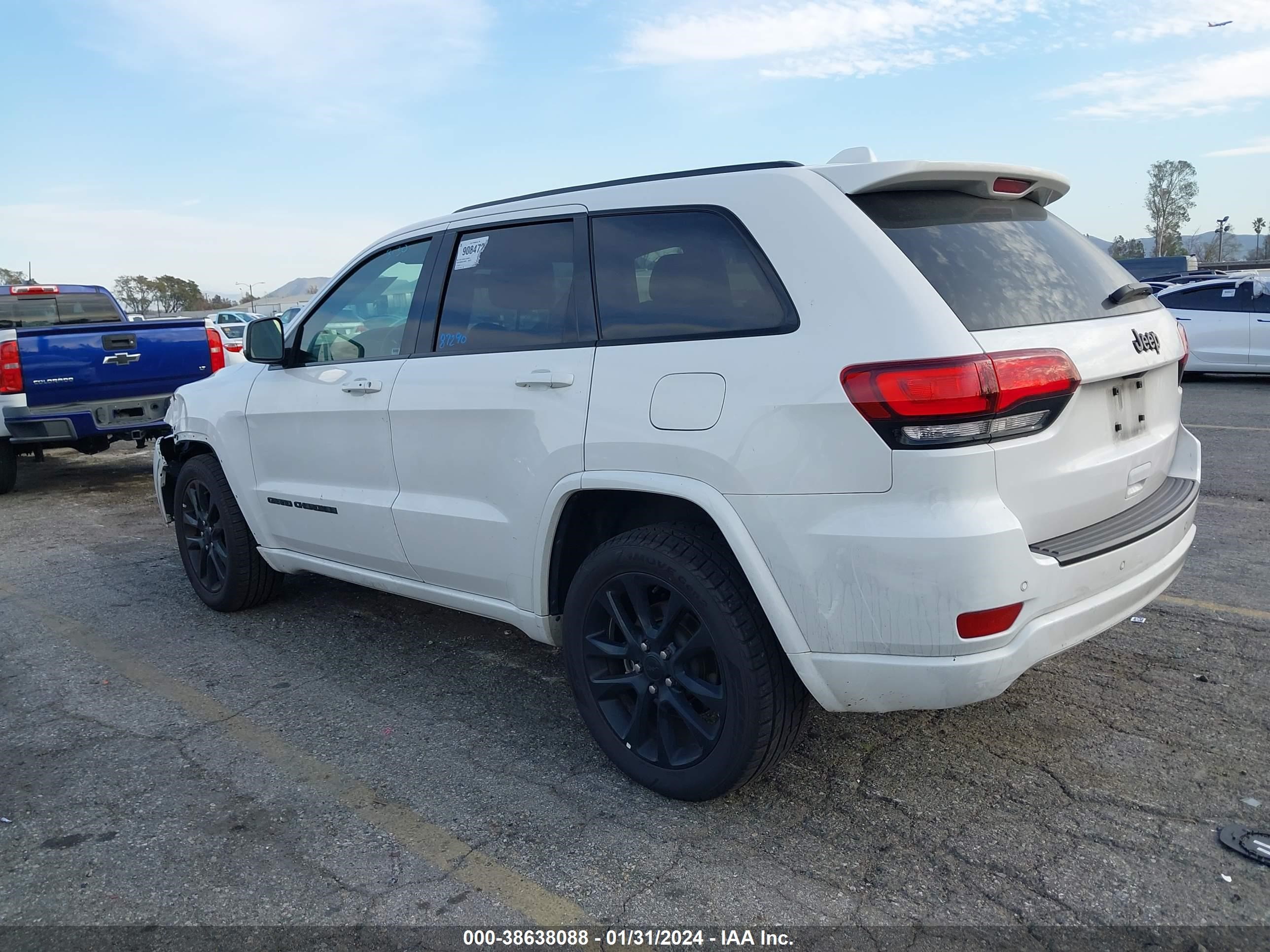 Photo 2 VIN: 1C4RJEAG6MC739620 - JEEP GRAND CHEROKEE 