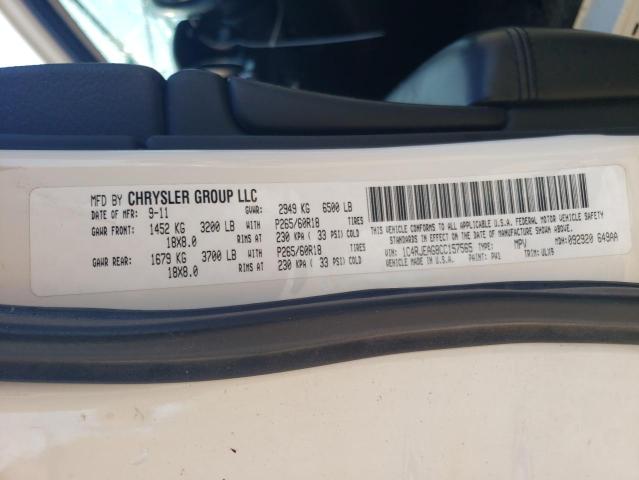 Photo 12 VIN: 1C4RJEAG8CC157565 - JEEP GRAND CHER 