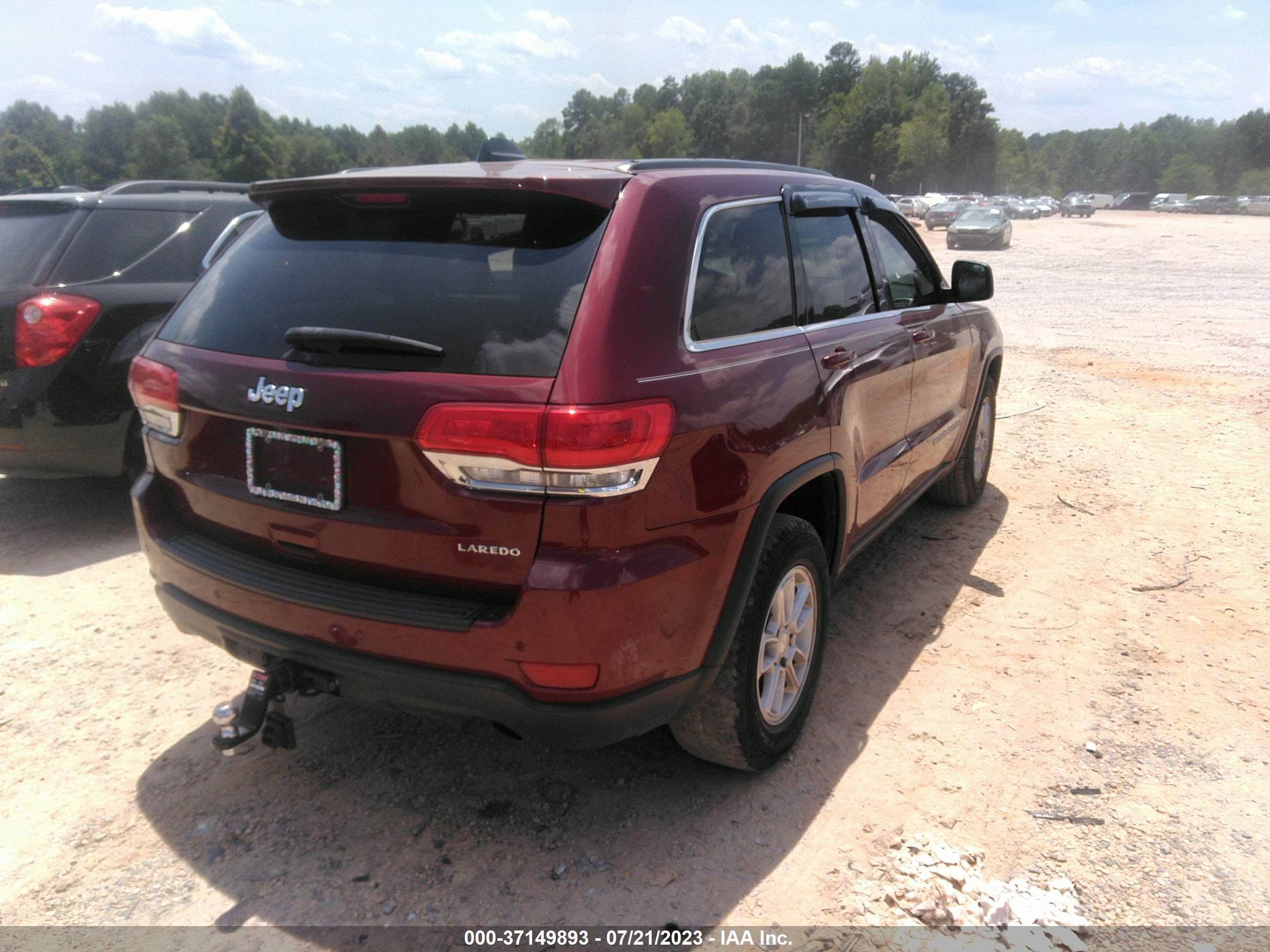 Photo 3 VIN: 1C4RJEAG8JC480382 - JEEP GRAND CHEROKEE 