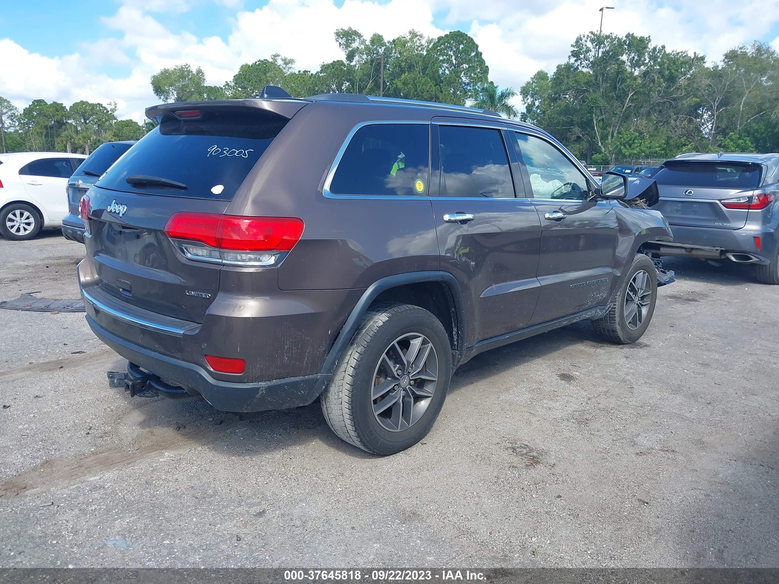 Photo 3 VIN: 1C4RJEBG1HC903005 - JEEP GRAND CHEROKEE 