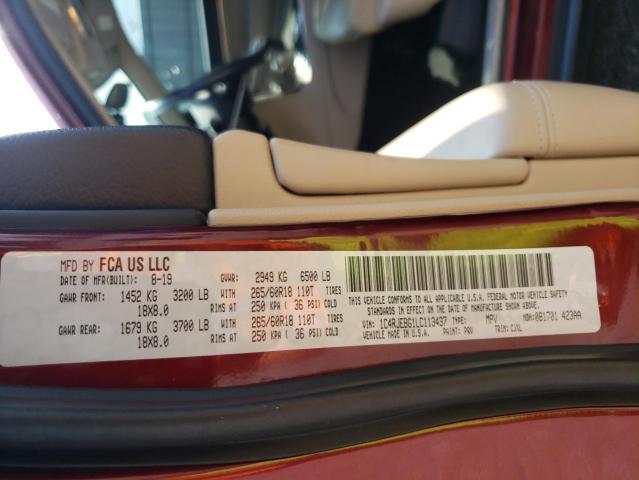 Photo 13 VIN: 1C4RJEBG1LC113437 - JEEP GRAND CHER 