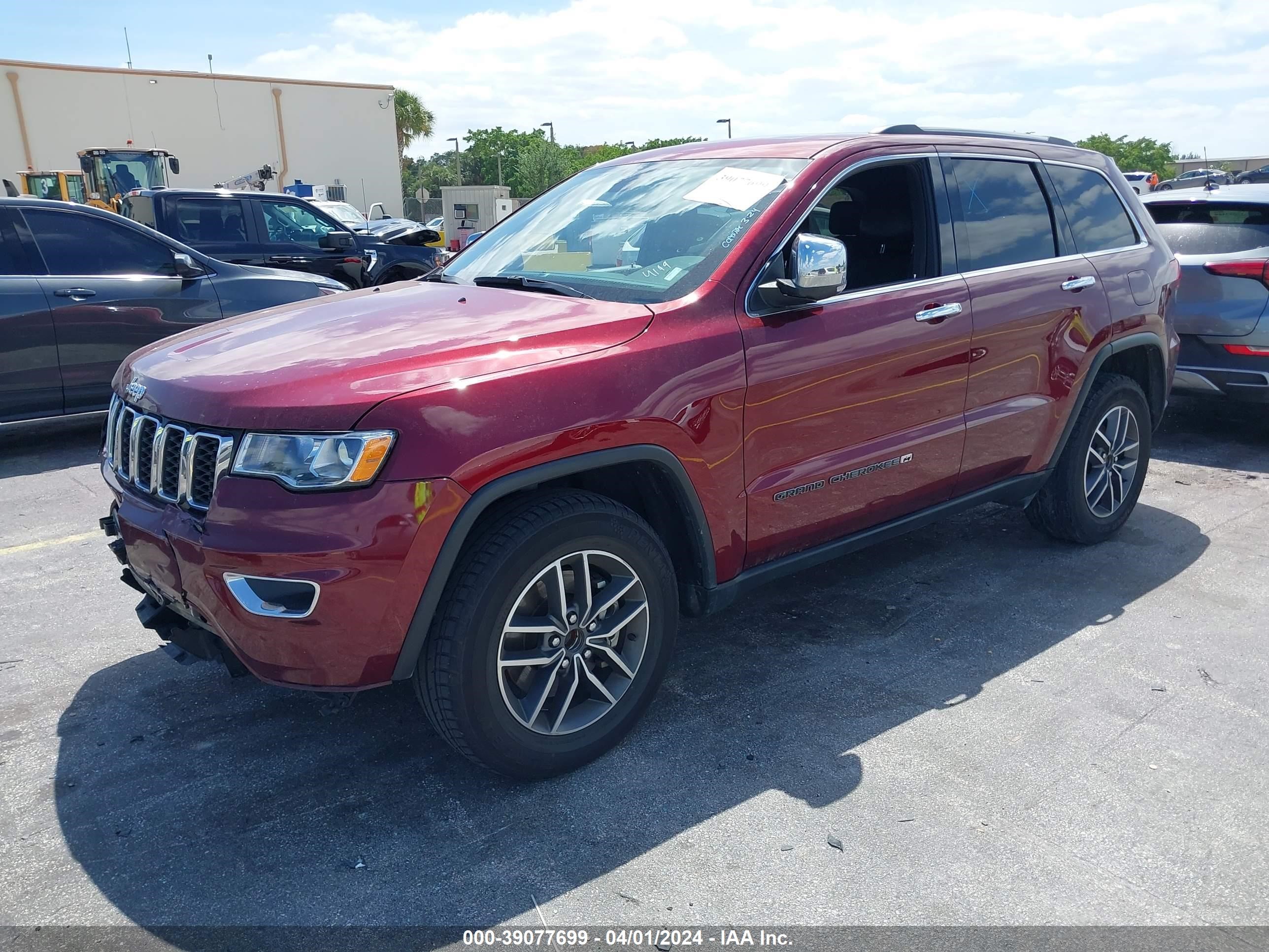 Photo 1 VIN: 1C4RJEBG1NC126210 - JEEP GRAND CHEROKEE 