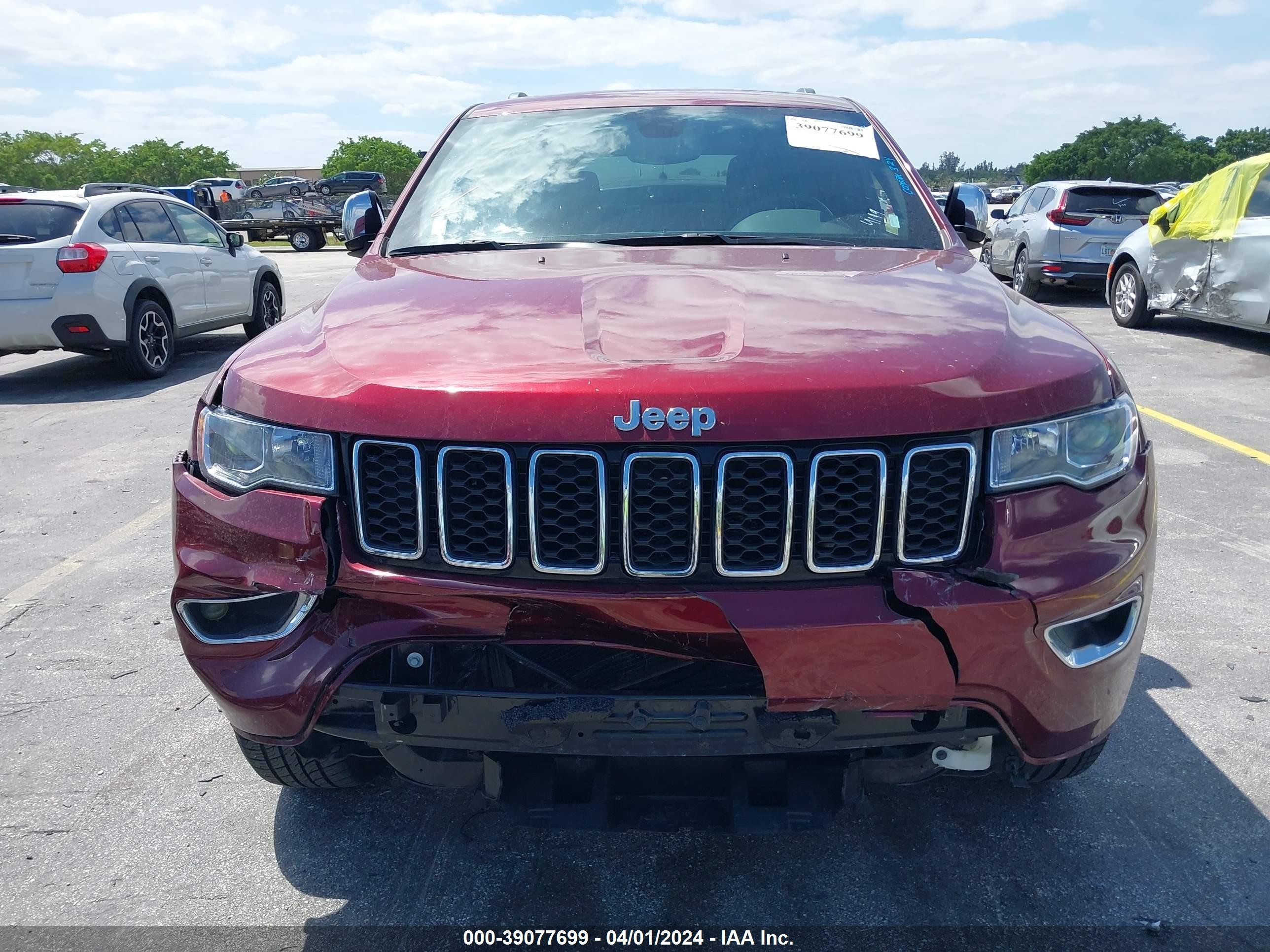 Photo 11 VIN: 1C4RJEBG1NC126210 - JEEP GRAND CHEROKEE 