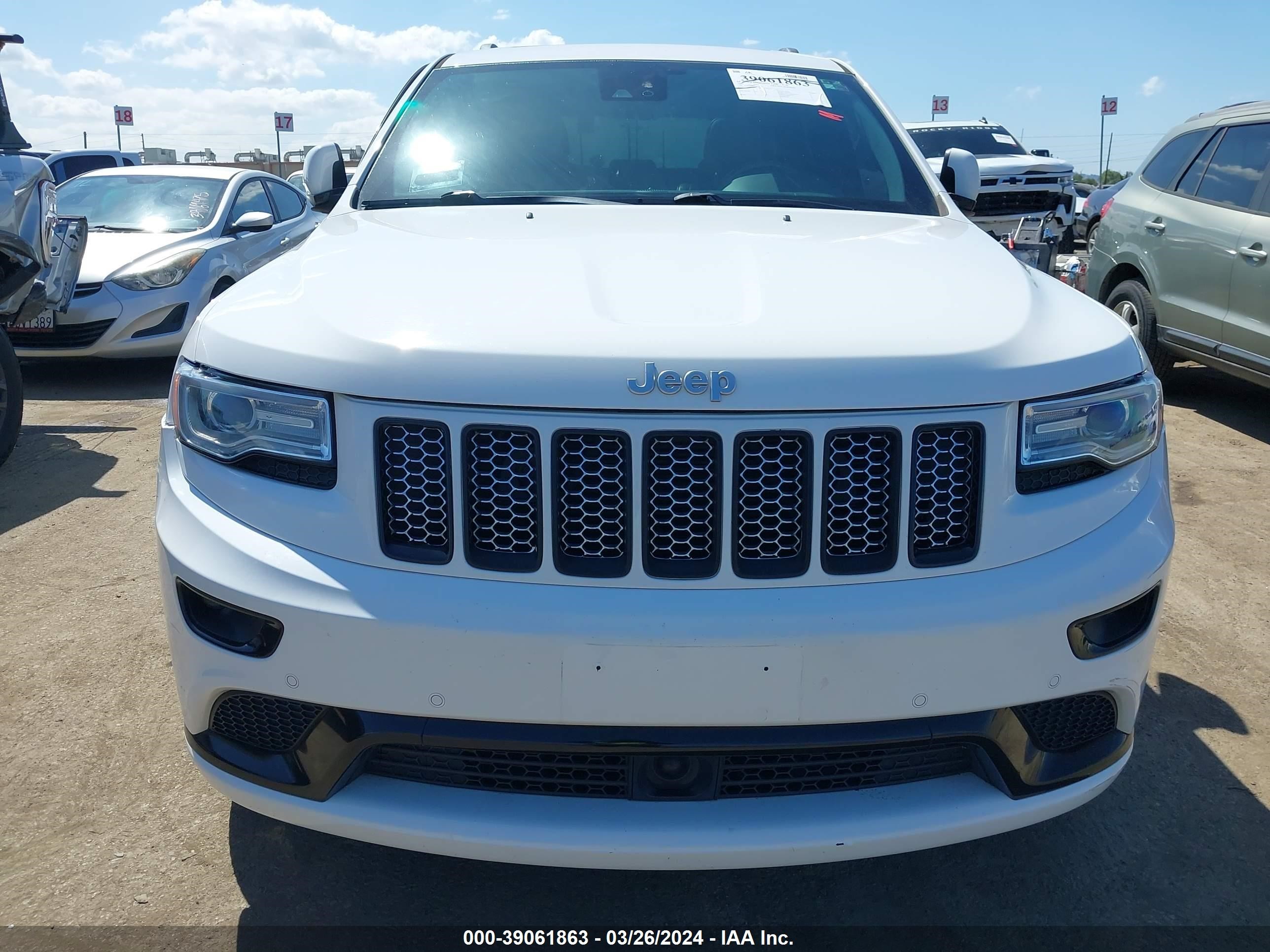 Photo 11 VIN: 1C4RJEJG2GC418839 - JEEP GRAND CHEROKEE 