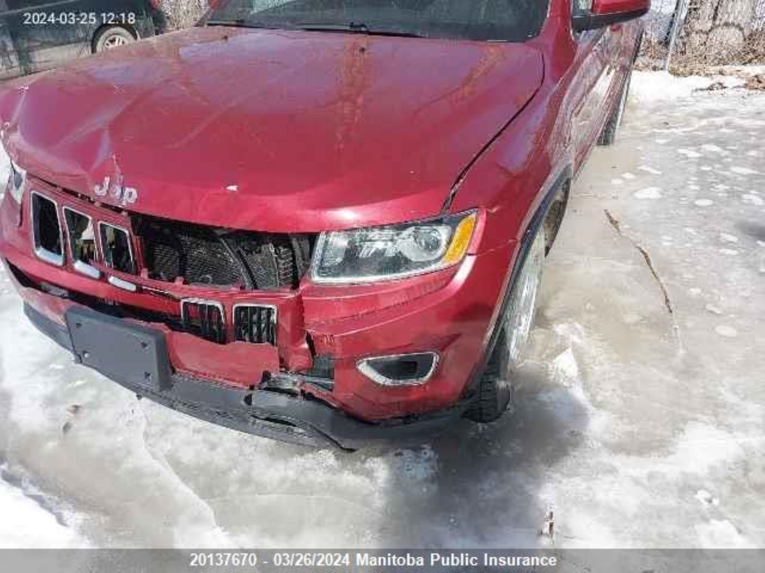 Photo 1 VIN: 1C4RJFAG0FC799613 - JEEP GRAND CHEROKEE 