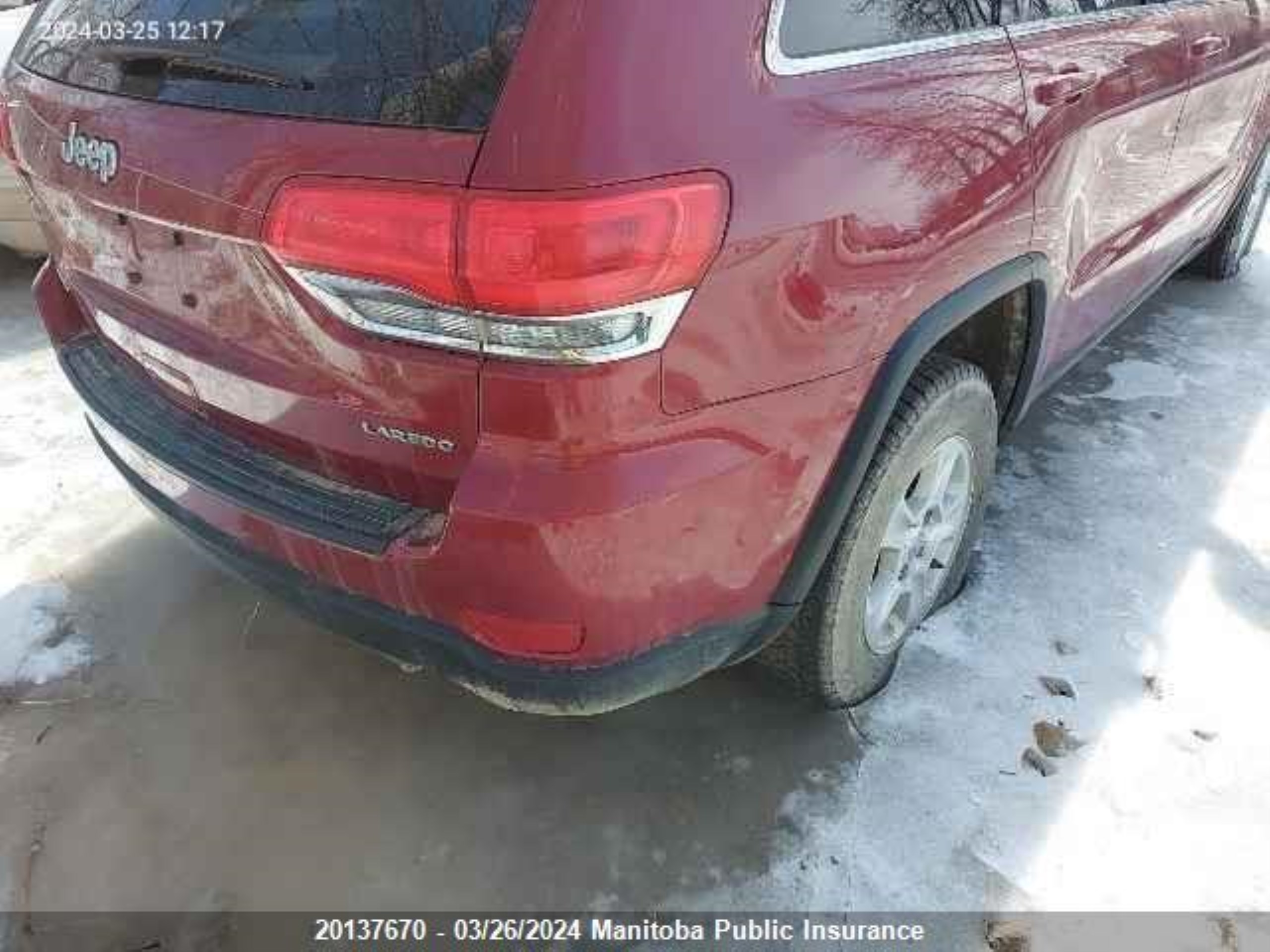 Photo 2 VIN: 1C4RJFAG0FC799613 - JEEP GRAND CHEROKEE 