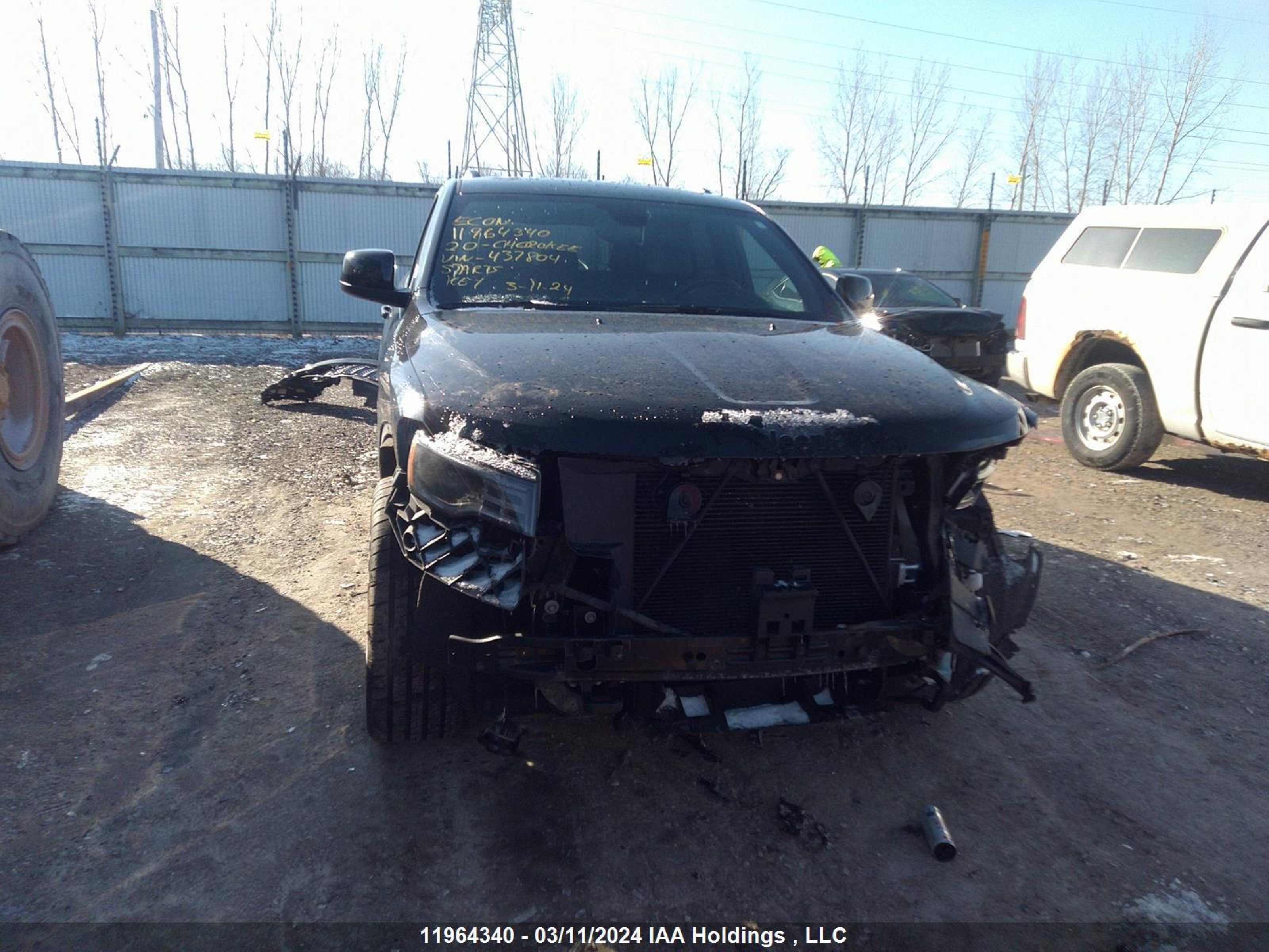 Photo 11 VIN: 1C4RJFAG1LC437804 - JEEP GRAND CHEROKEE 