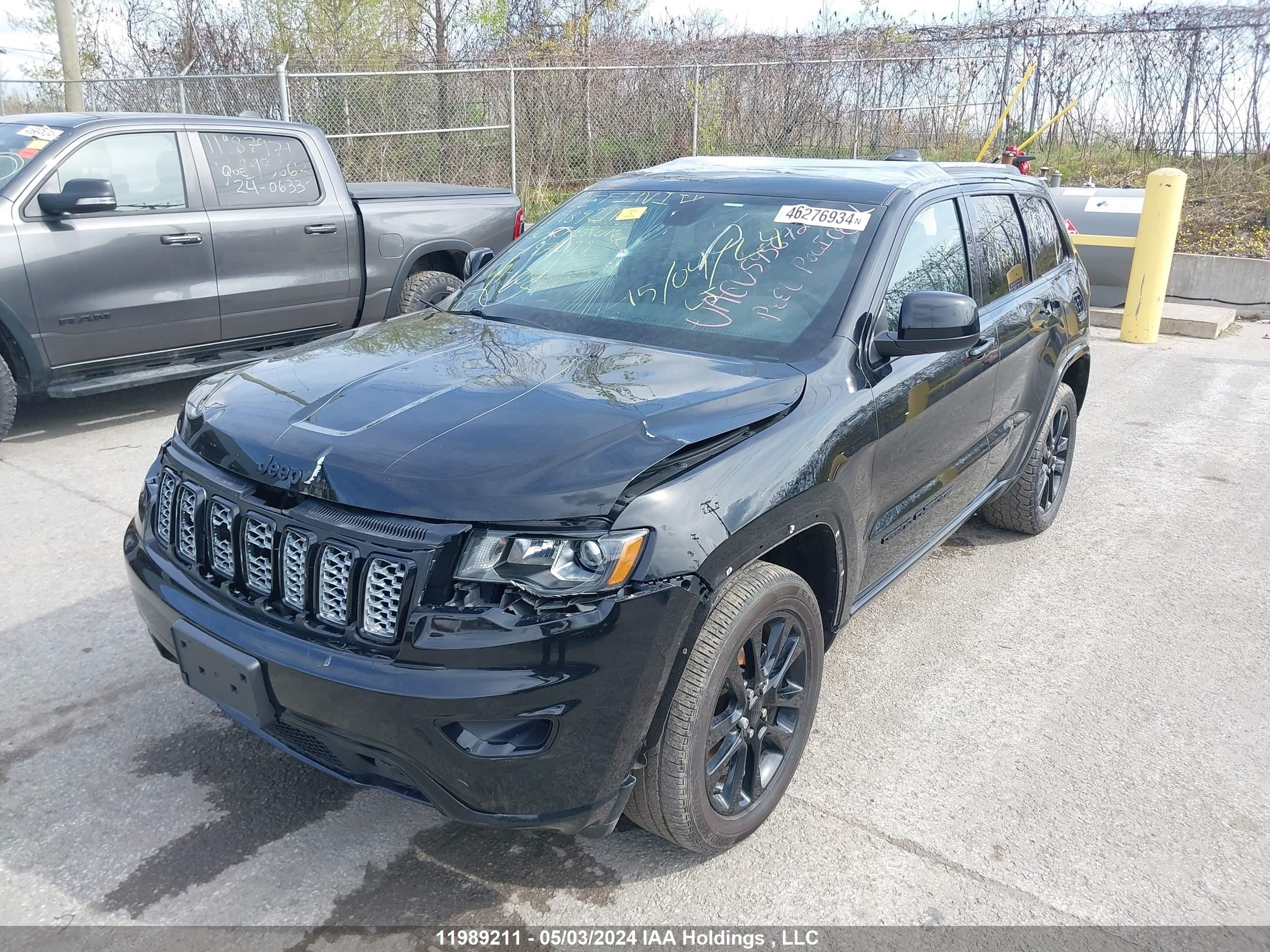 Photo 11 VIN: 1C4RJFAG2LC147099 - JEEP GRAND CHEROKEE 