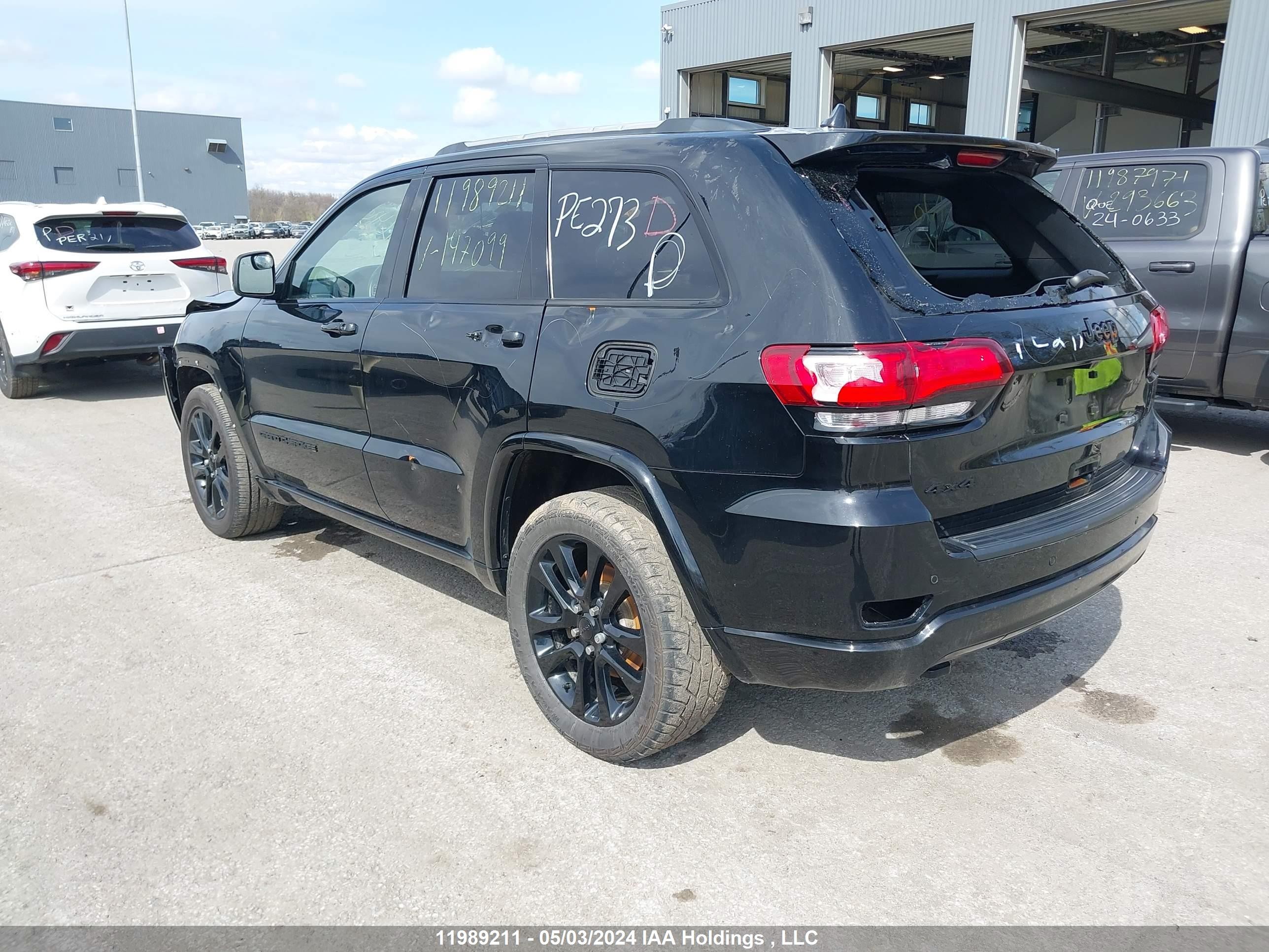 Photo 2 VIN: 1C4RJFAG2LC147099 - JEEP GRAND CHEROKEE 