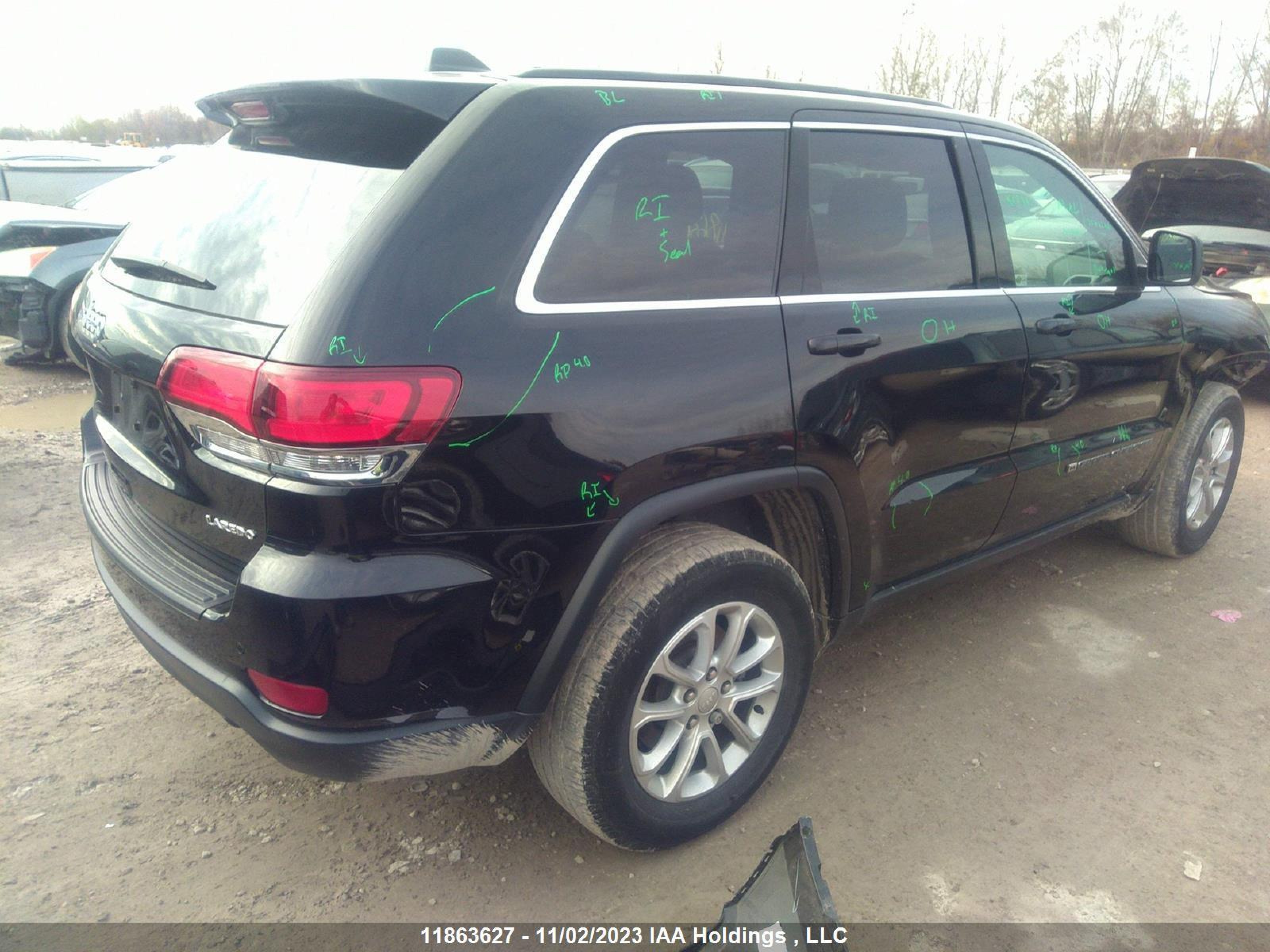 Photo 3 VIN: 1C4RJFAG3NC139760 - JEEP GRAND CHEROKEE 