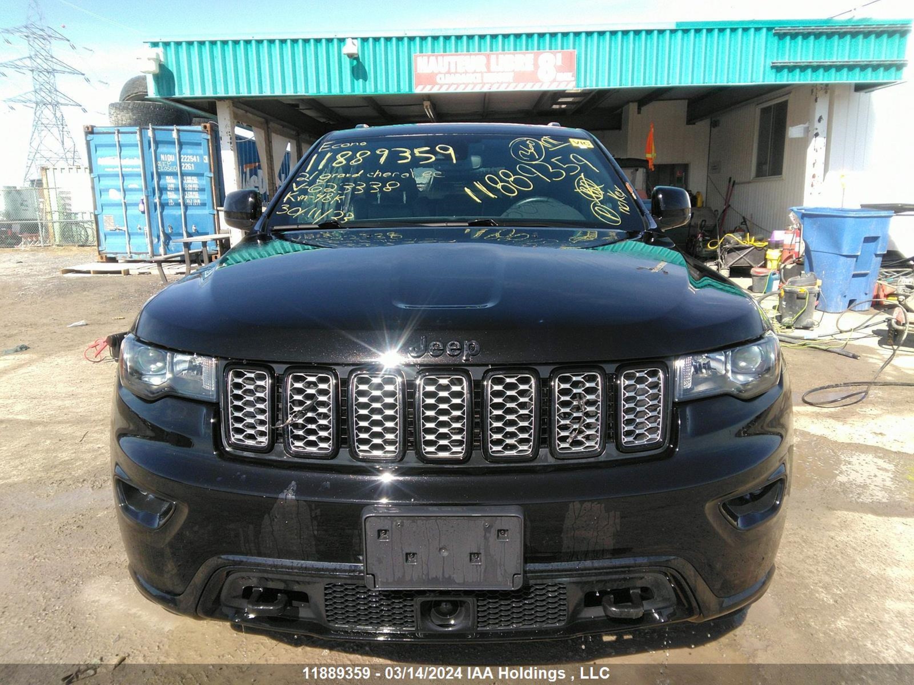 Photo 11 VIN: 1C4RJFAG6MC623338 - JEEP GRAND CHEROKEE 