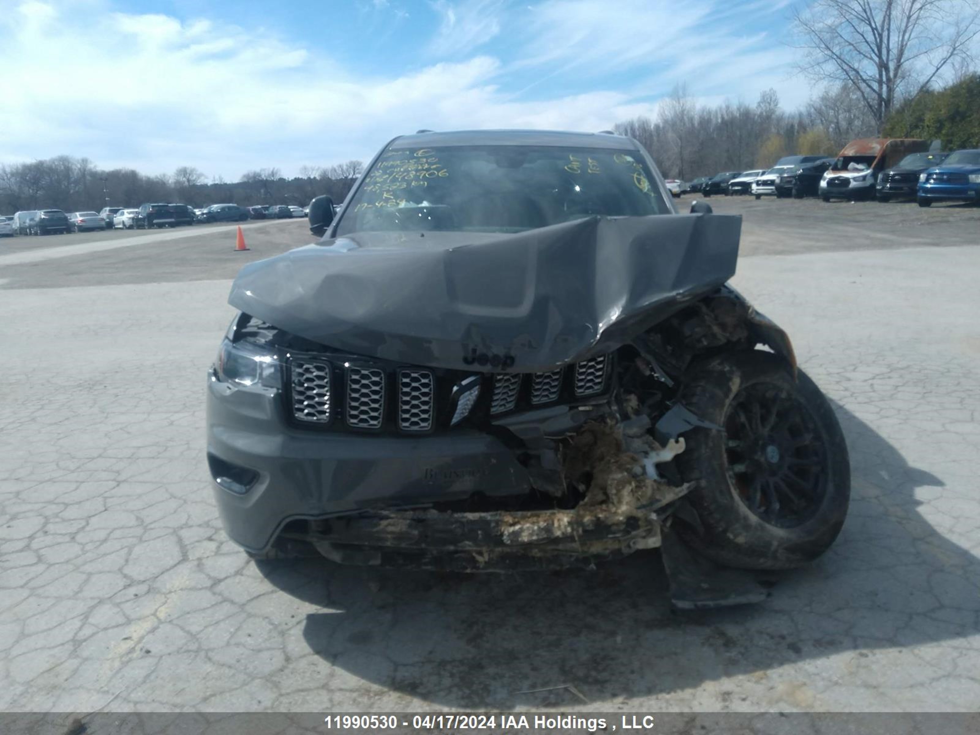 Photo 11 VIN: 1C4RJFAG6NC148906 - JEEP GRAND CHEROKEE 