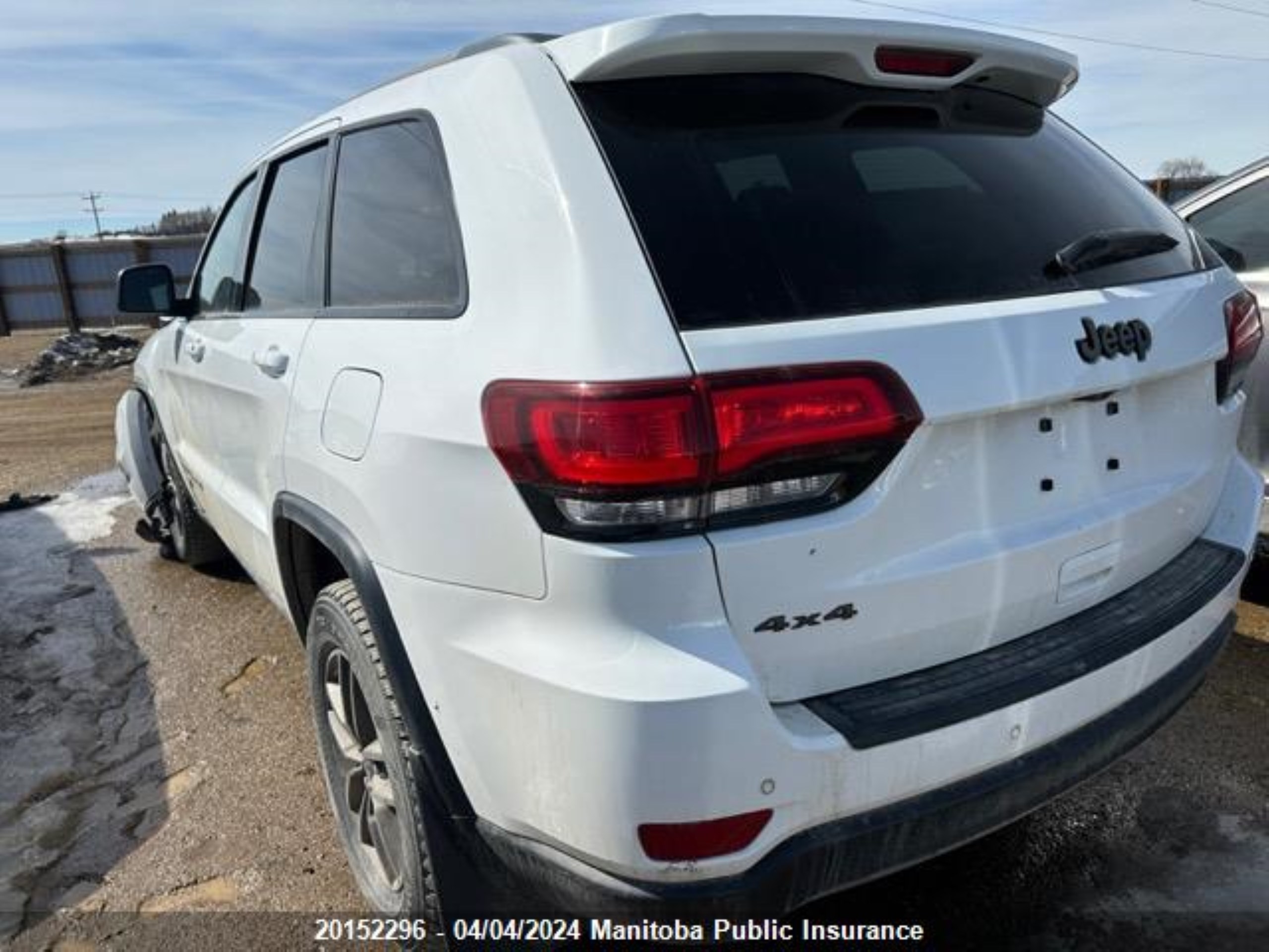 Photo 2 VIN: 1C4RJFAG8HC707618 - JEEP GRAND CHEROKEE 