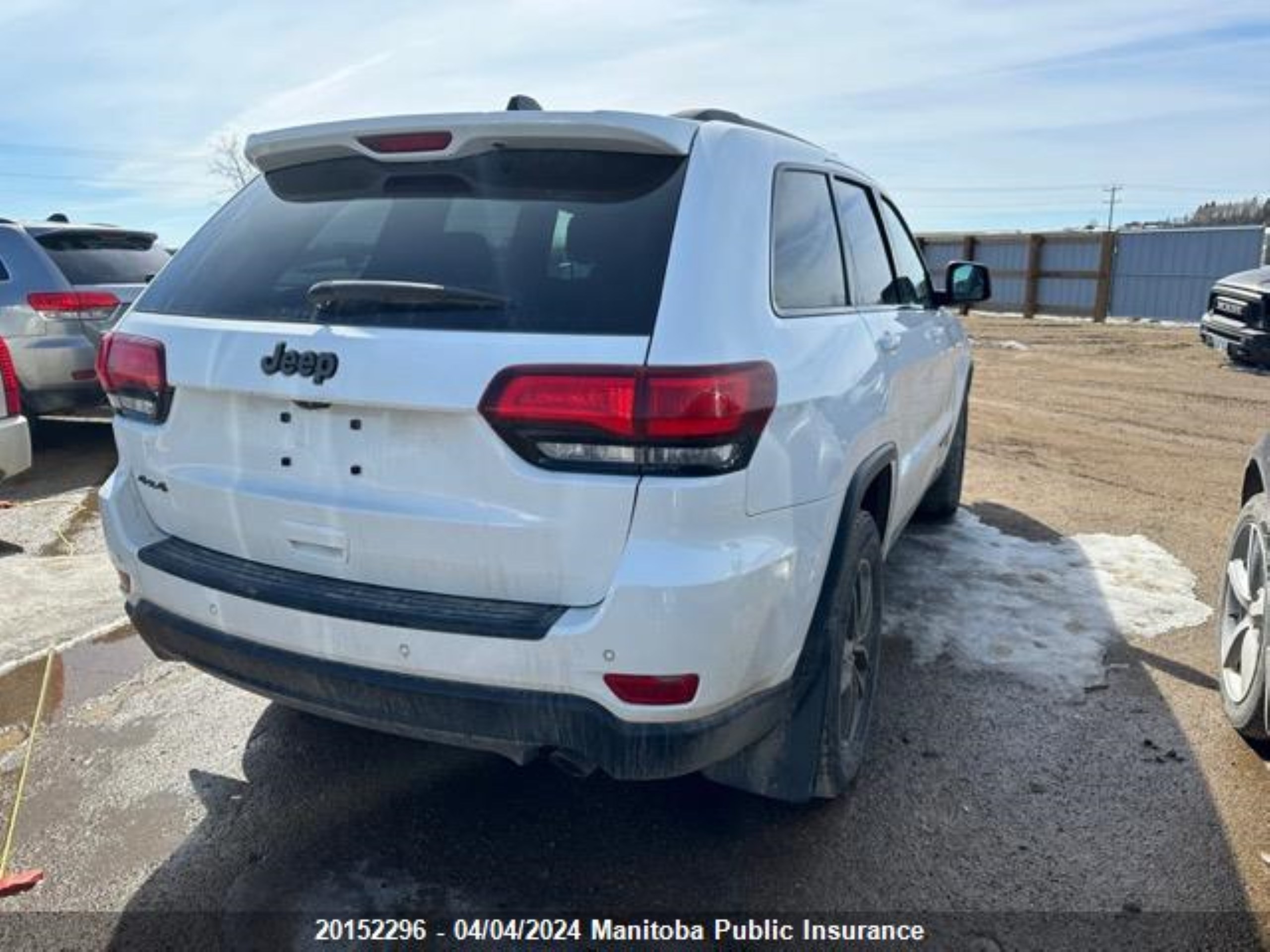 Photo 3 VIN: 1C4RJFAG8HC707618 - JEEP GRAND CHEROKEE 